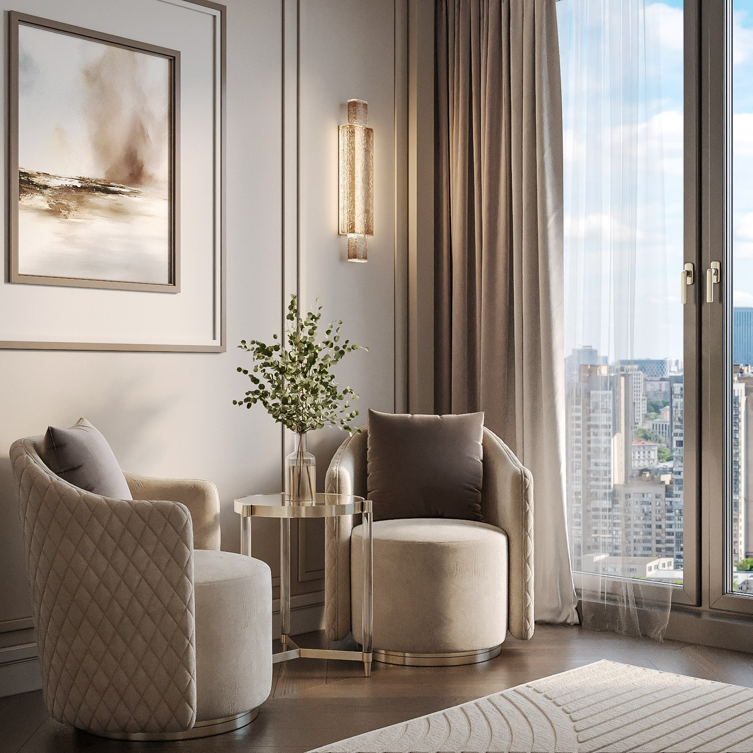 ЖК Прайм парк 2. Дизайн интерьера в Москве