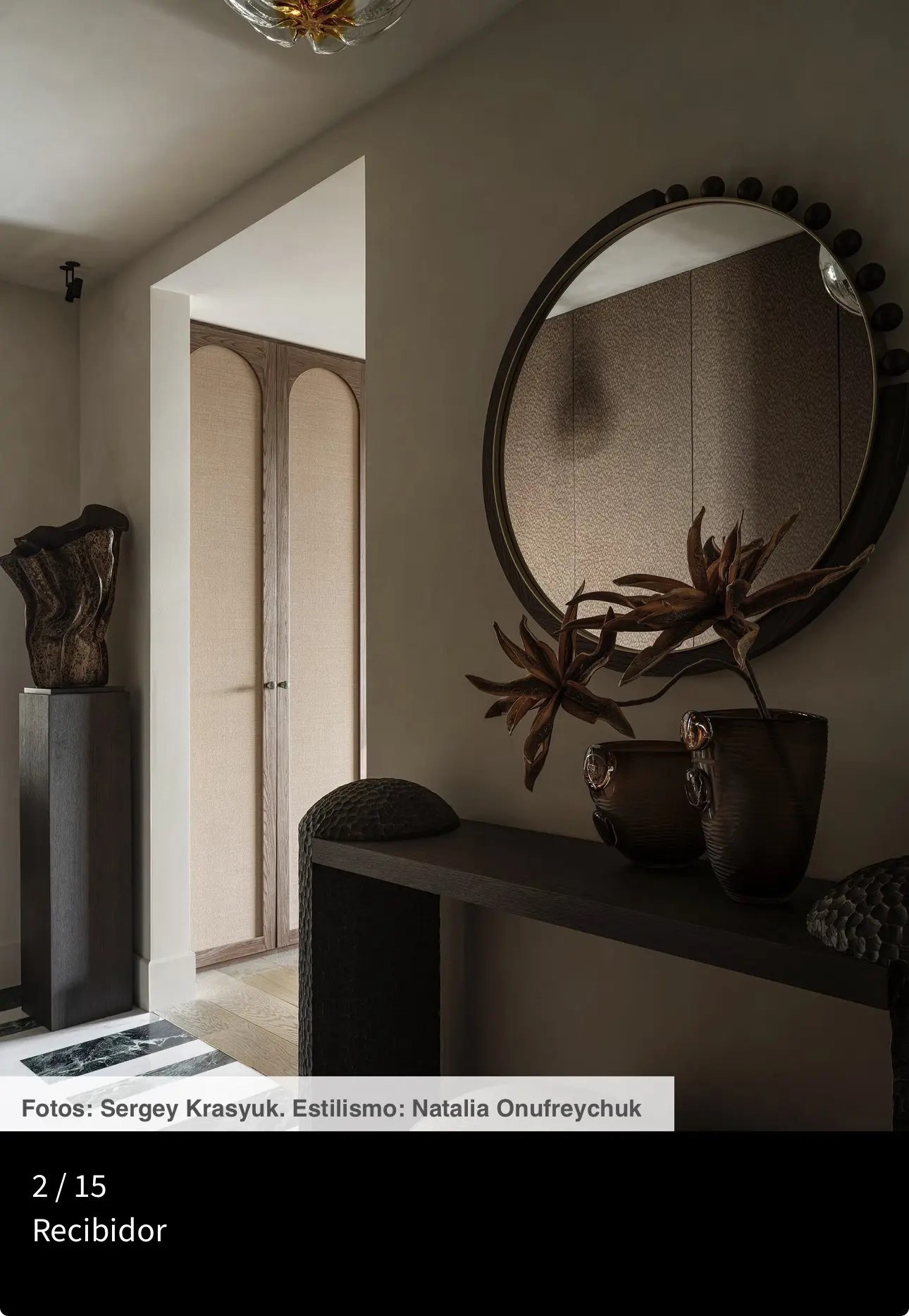 Проект с участием моей скульптуры на сайте ELLE Decoration. ЕЛЕНА МЕШКОВА мультидисциплинарный художник