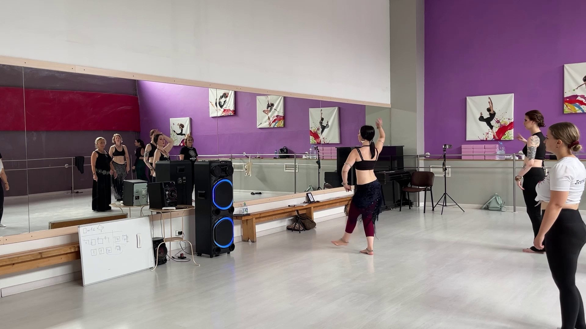 Мастер-класс от Ирины Крутовой «Разговор с музыкой». Базовая Школа Трайбла