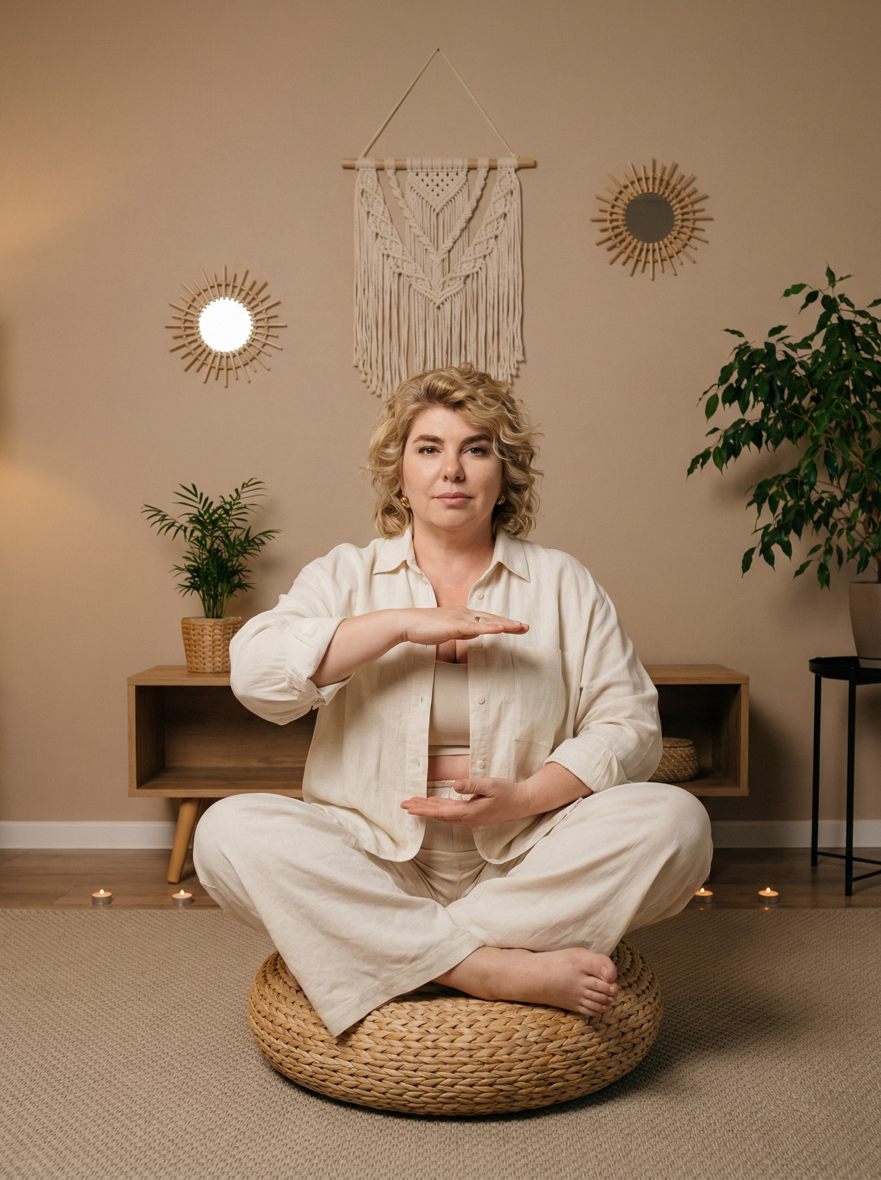 Визуал для эксперта по саморазвитию: съёмка и AI-серия