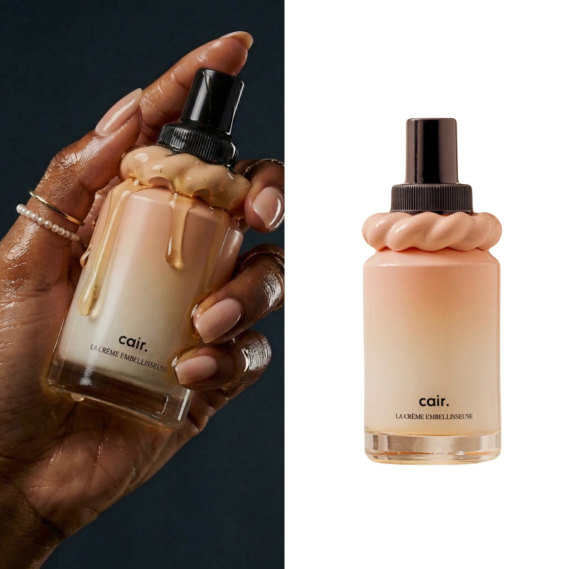 Ai-контент для косметического бьюти бренда с переносом одежды на модель