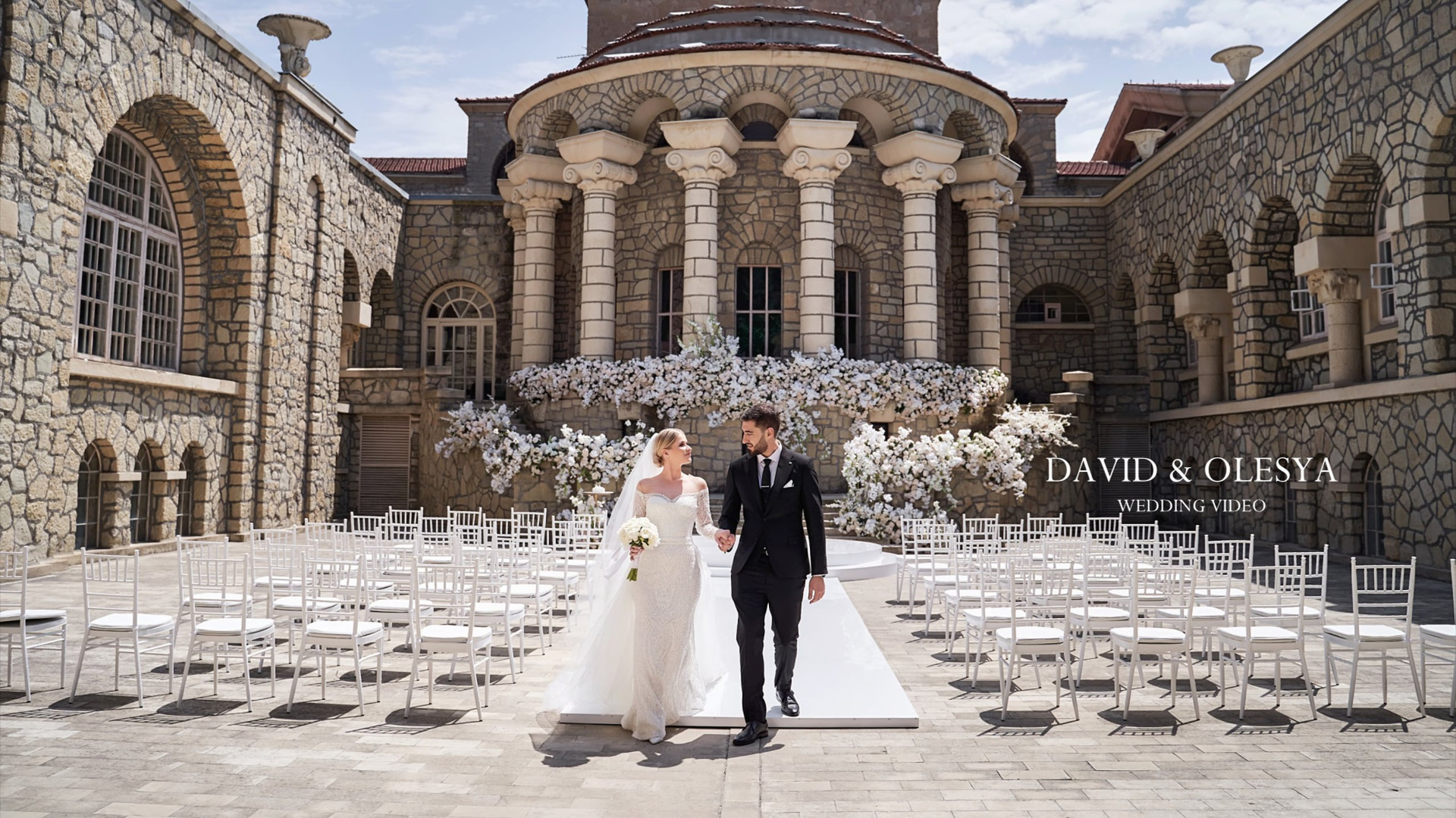 Красивое свадебное видео SDE, показанное в этот же день на свадьбе. Свадебное видео и фото съемка на свадьбу в Краснодаре Твинс Студио