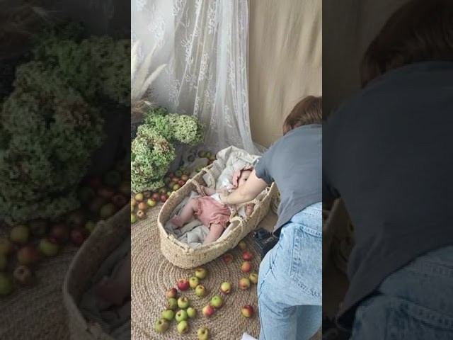 Мама и малыш. Фотограф Беременности и Новорождённых в Кемерово