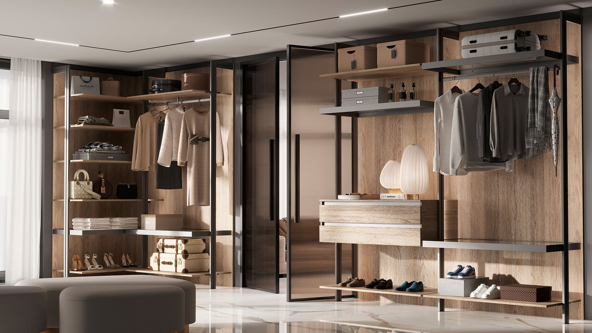 Гардеробные системы MGS мебель. MGS мебель в Ростове-на-Дону. Высочайшее качество исполнения. Инновационные и классические материалы. MGS mebel Ростов