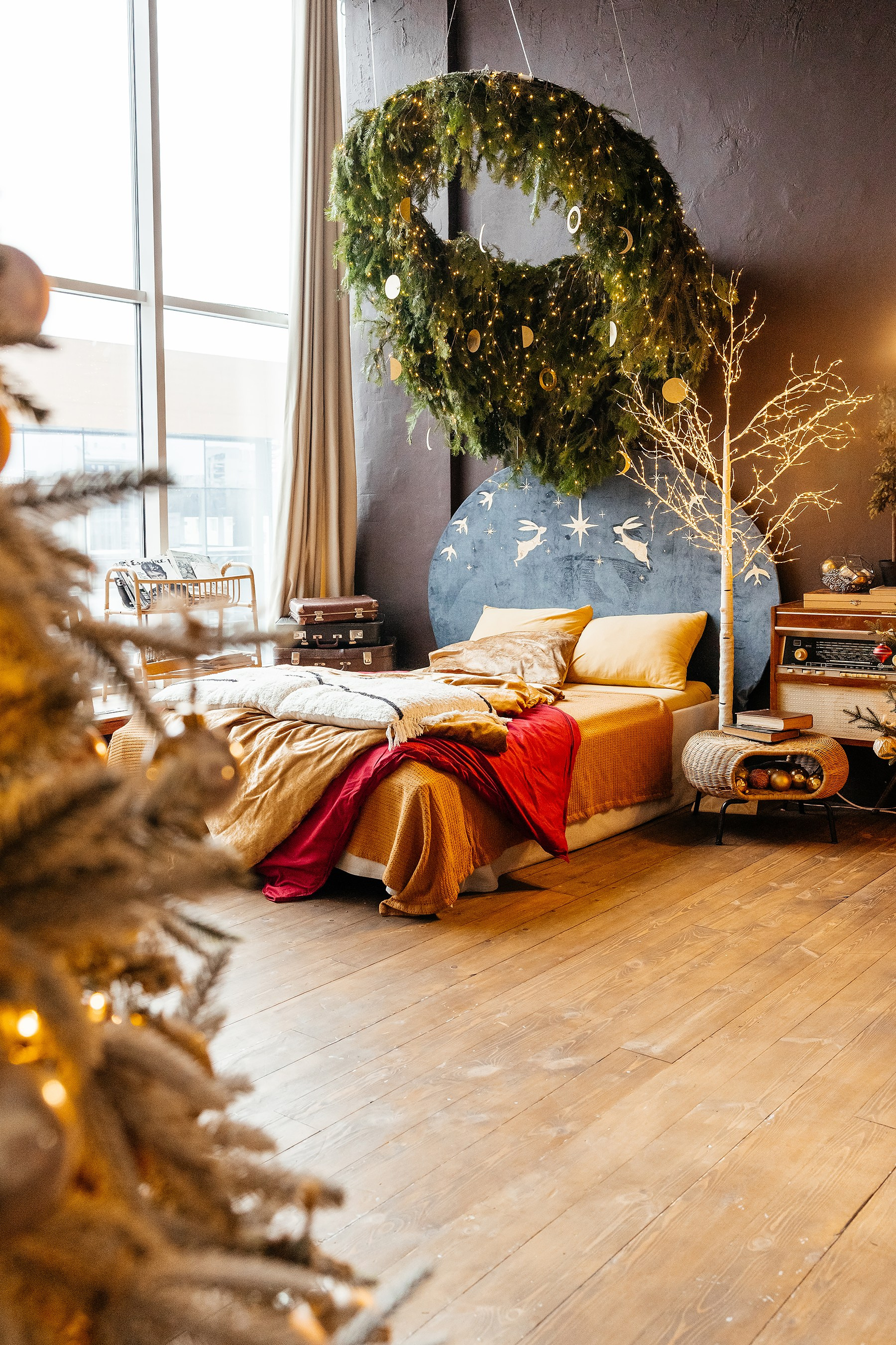 Новогодний зал Мастерская в фотостудии Питер. Детский и семейный фотограф в Сургуте и Нефтеюганске Анна Старцева