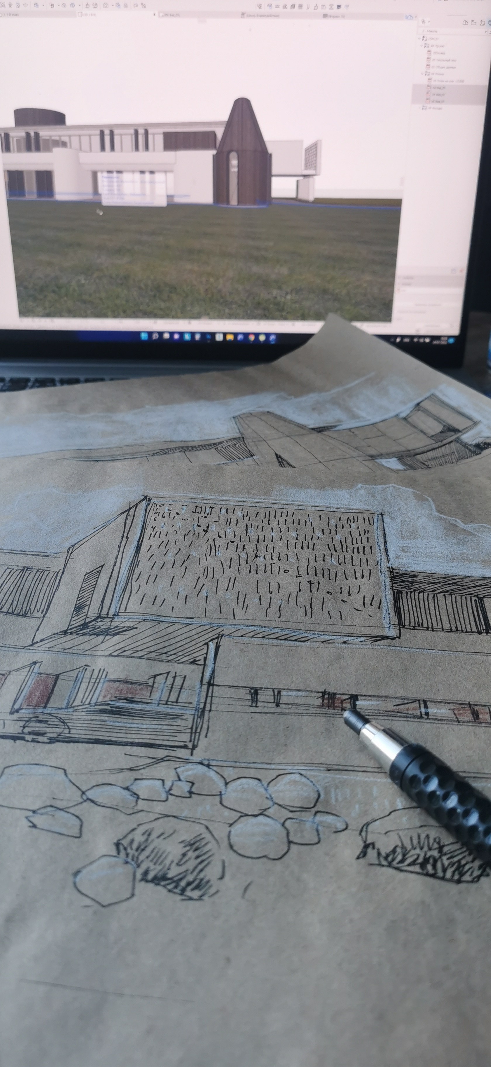 Дом в Карелии. Архитектор | дизайнер | художник Сергей Ратчин в Москве