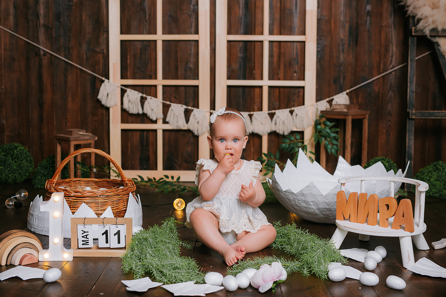 Фотозоны для годовасия/дня рождения