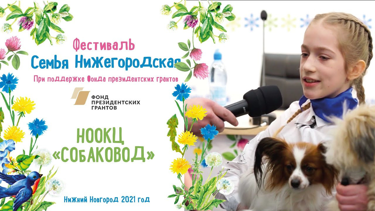Фестиваль «Семья Нижегородская». НРОО КЦ "Собаковод"