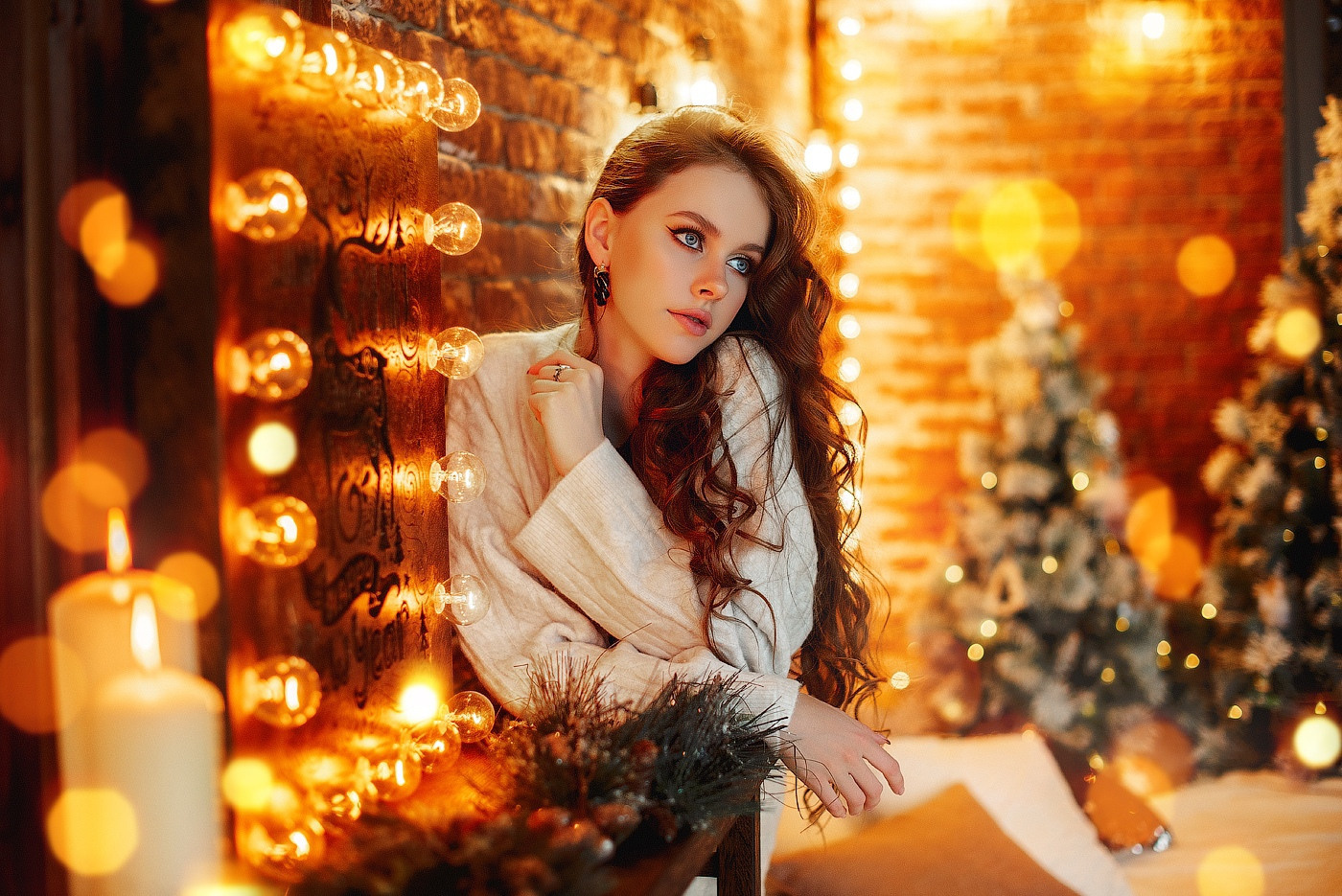 Новогодние фотосессии «Зимняя сказка 2023-2024». Свадебный и семейный фотограф в Липецке Натали Бриз