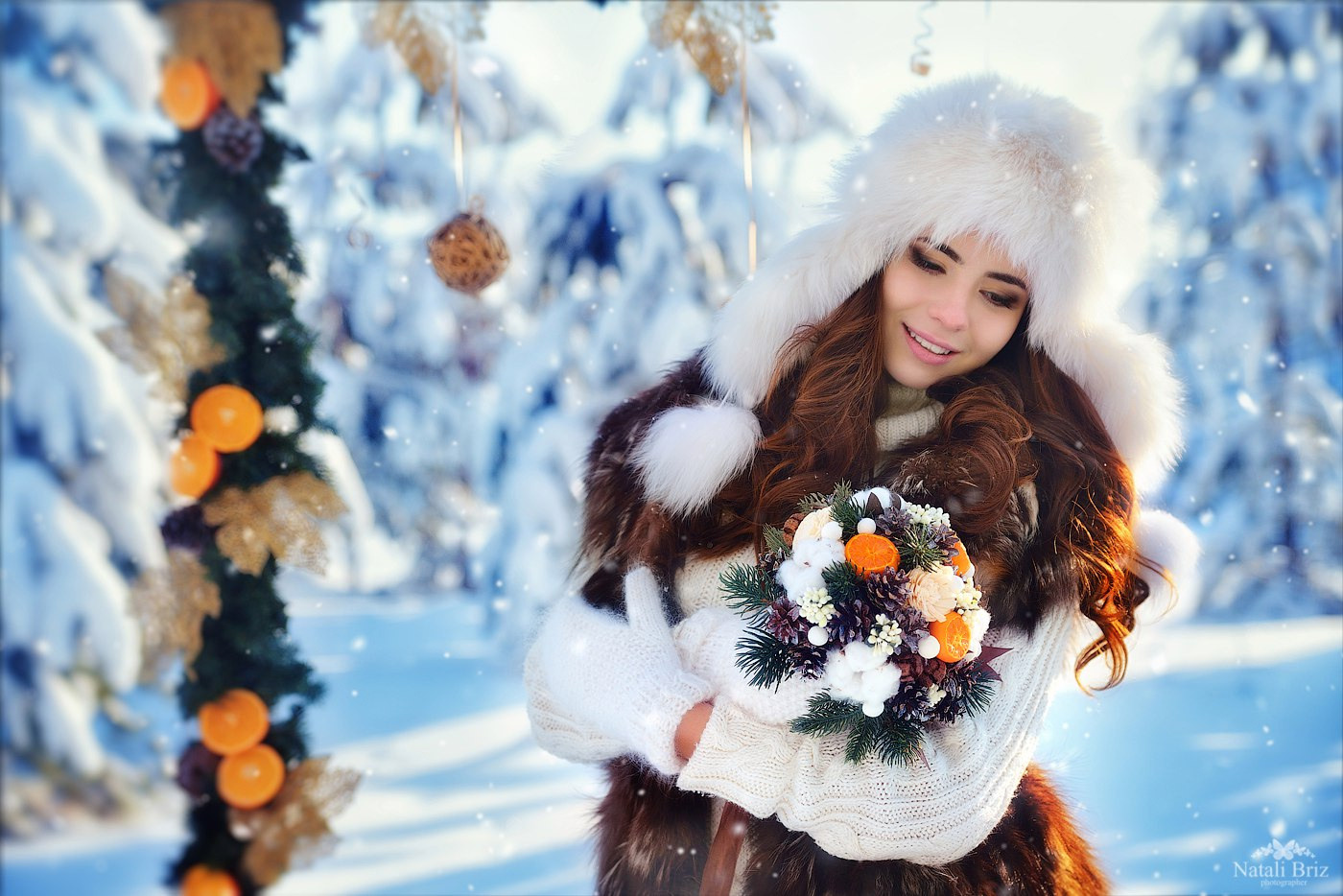 Новогодние фотосессии «Зимняя сказка 2023-2024». Свадебный и семейный фотограф в Липецке Натали Бриз