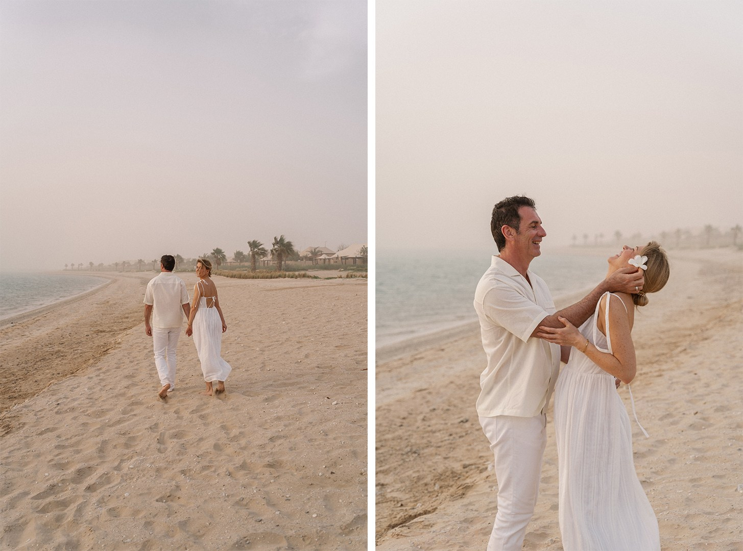 фотограф в Абу Даби, семейная фотосессия на пляже