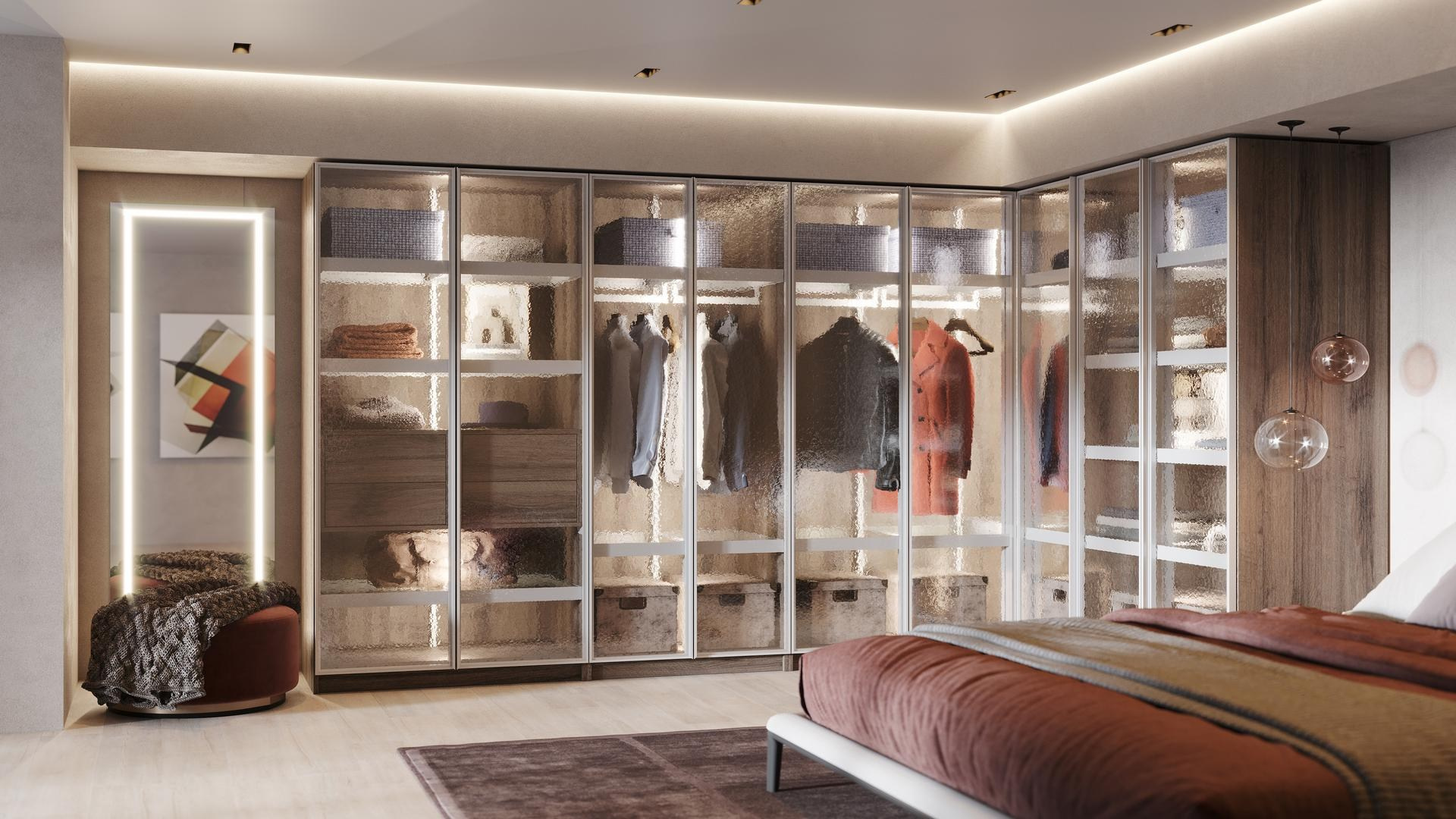 Гардеробные системы MGS мебель. MGS мебель в Ростове-на-Дону. Высочайшее качество исполнения. Инновационные и классические материалы. MGS mebel Ростов