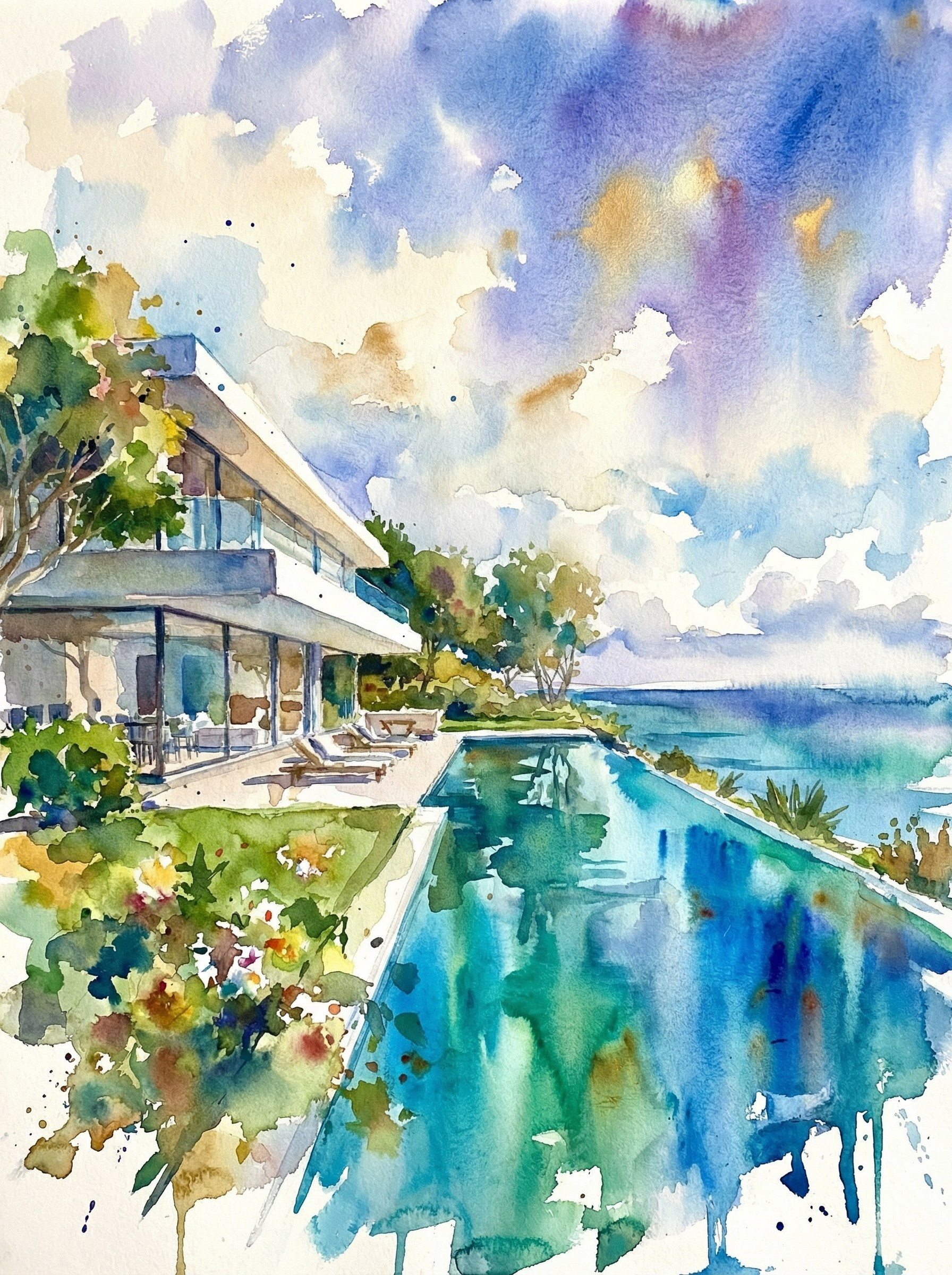 Exclusive Closing Gifts for Top Realtors | Custom House Portraits by Yulia Yurchevskaya