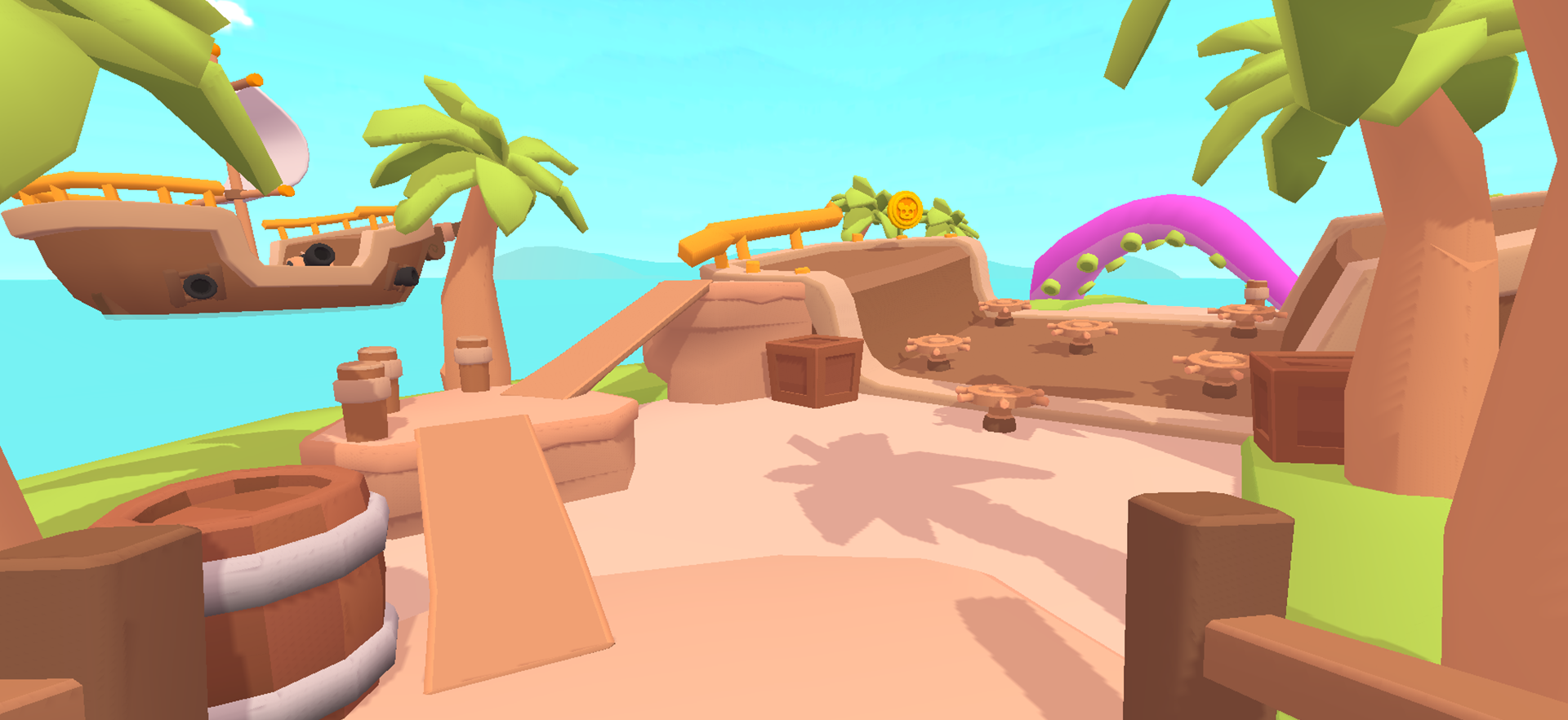 “STAR: Super Tricky Amazing Run” — Professional Project. Nikita Shershakov — Level Design