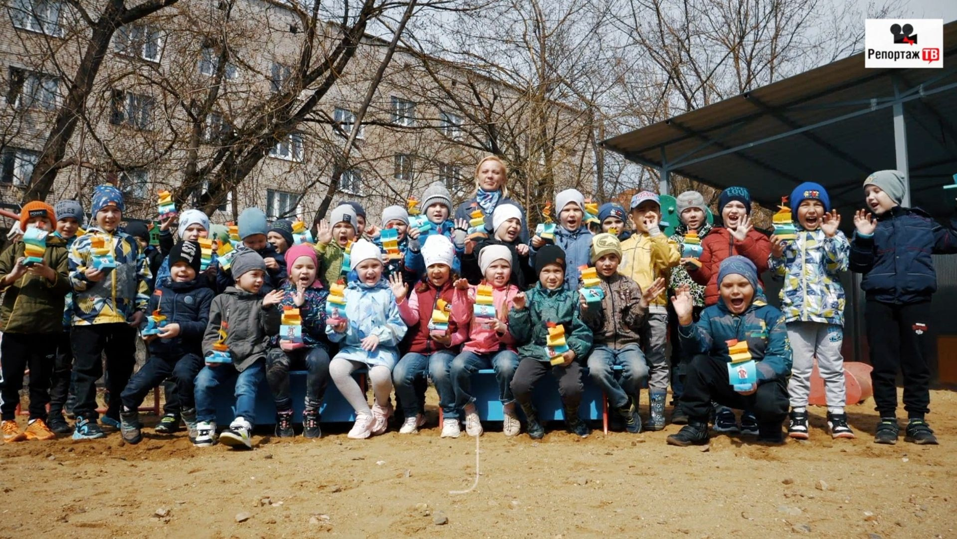 Видеосъёмка утренника в детском саду: осенний, новогодний, весенний + фильм «Один день в саду» с интервью детей