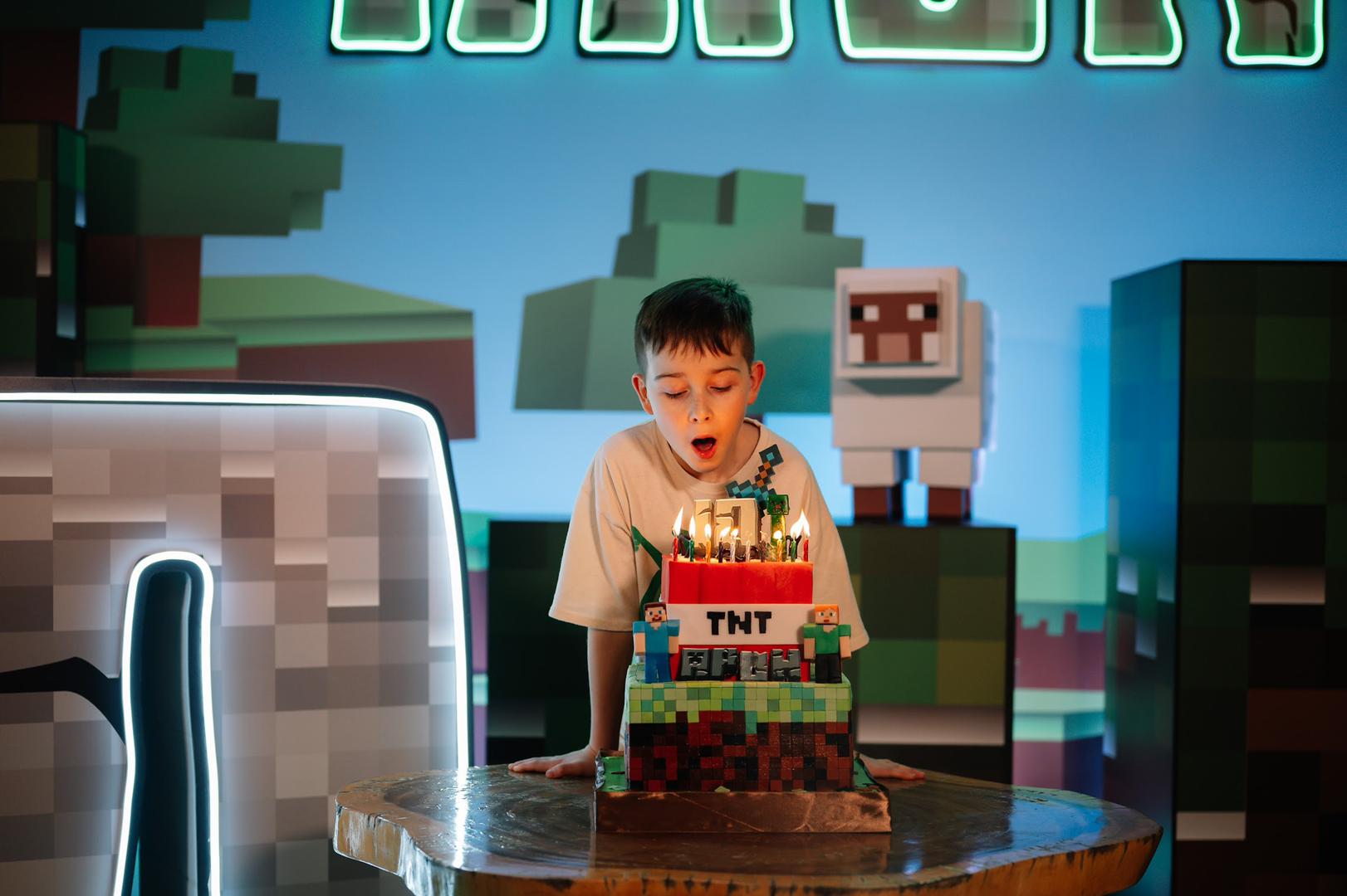 «MINECRAFT» День рождения 10 лет. Агентство 2А_agency