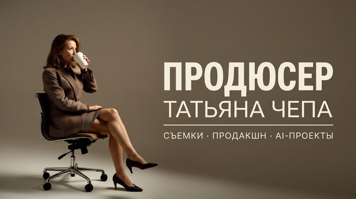 Продюсер съёмок и AI-проектов