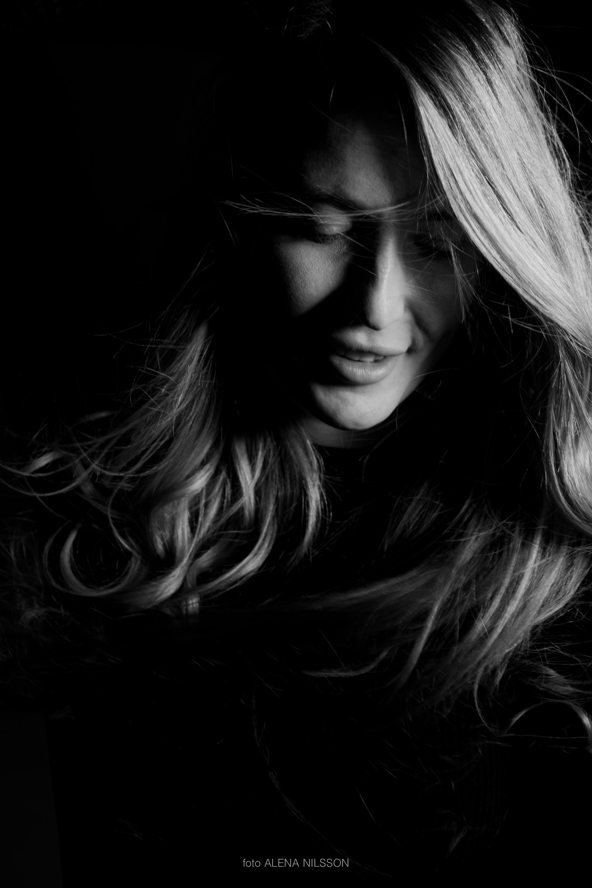 Лица. Нежные. ЧБ. Фотограф Алёна Нильссон