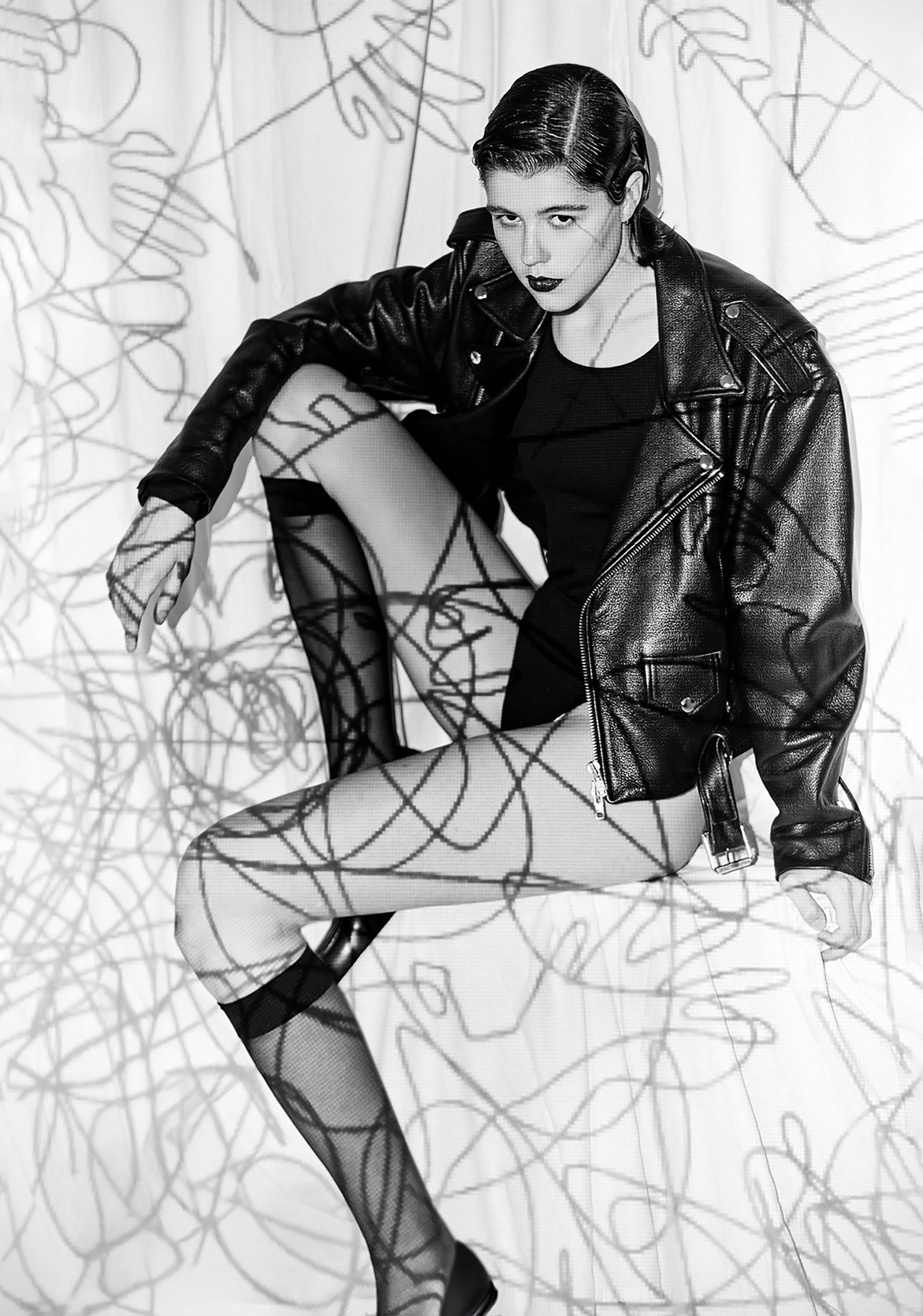 FOR OKKO & MARIE CLAIRE 2023. Advertising, fashion photographer Dima Cube Moscow, Europe