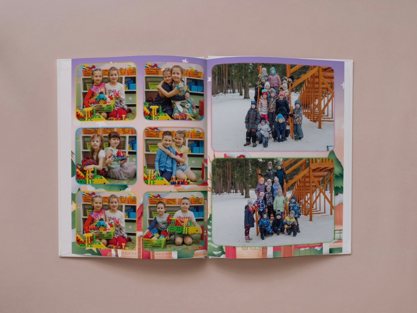 Выпускные альбомы детского сада. Фотограф Николай Селуков
