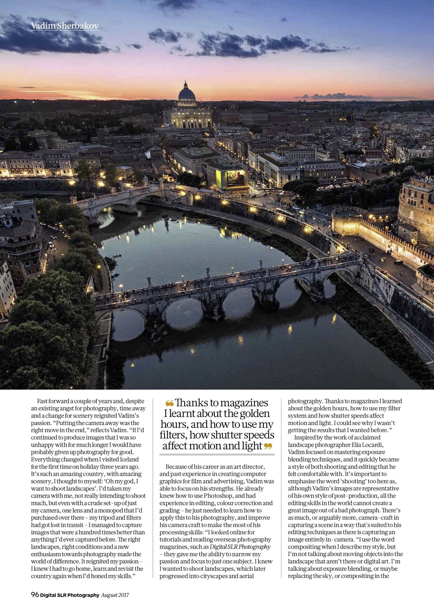 Press. Vadim Sherbakov Portfolio