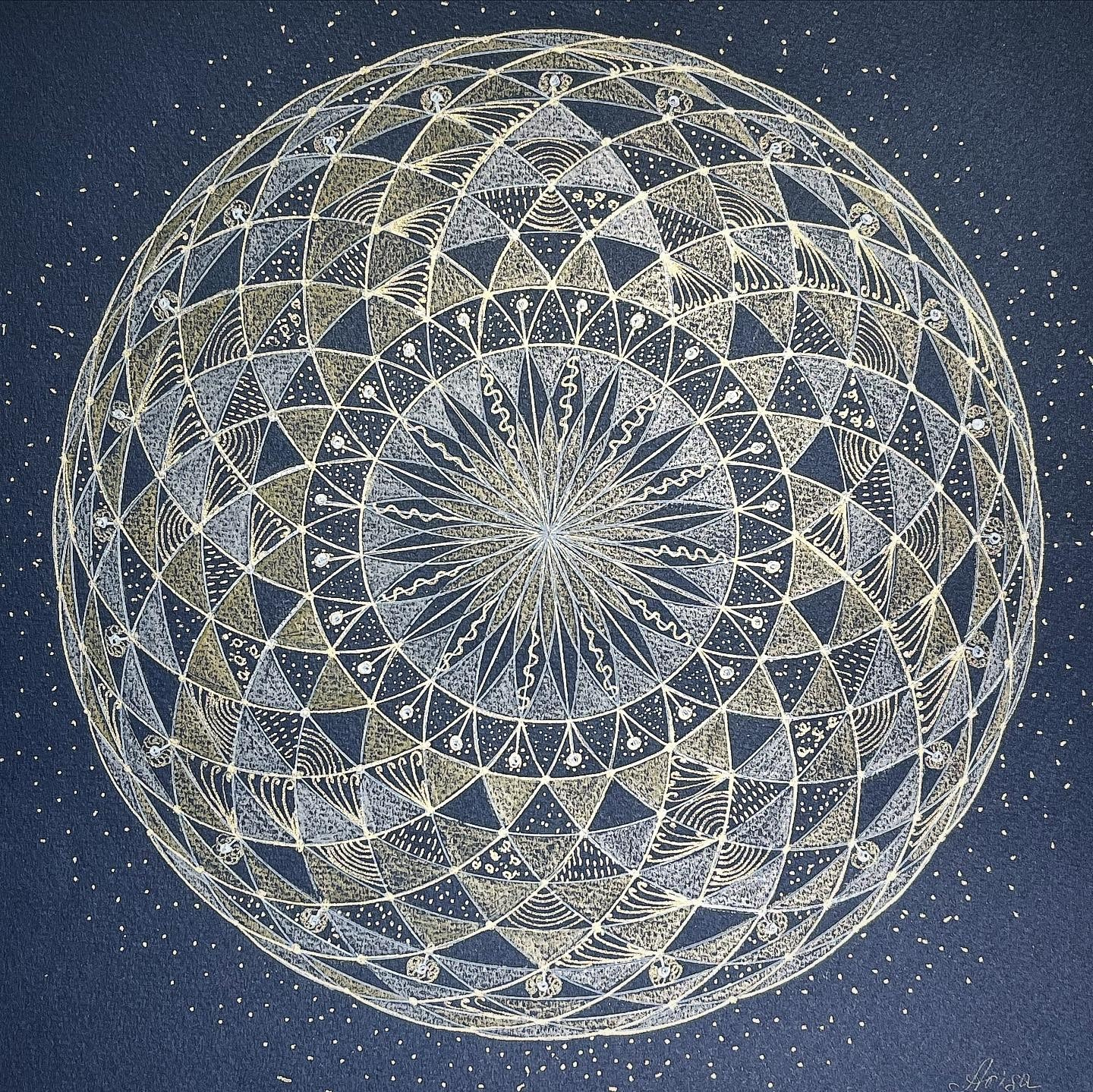 О сакральной геометрии. Arisa  — сакральные картины Мироздания
