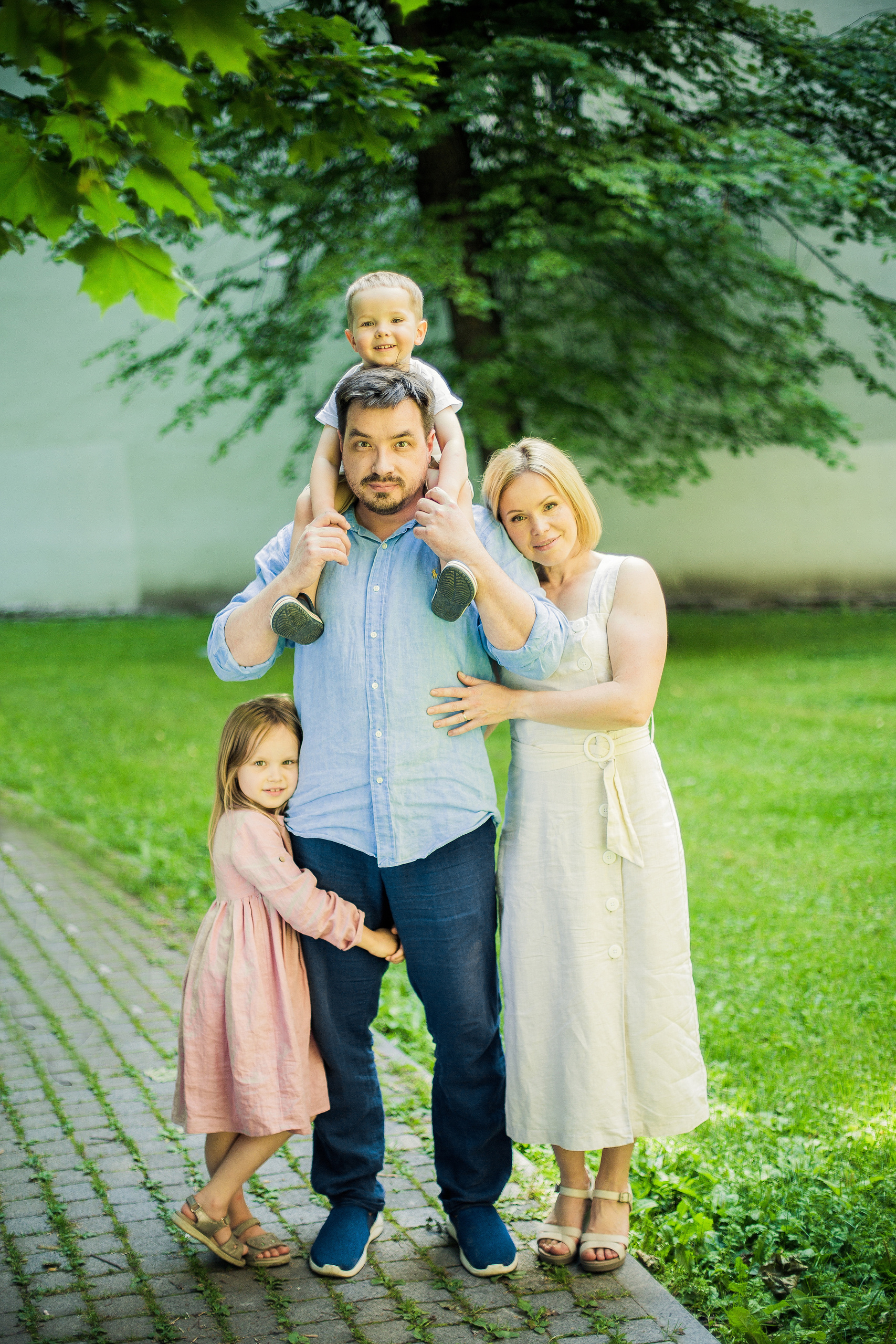 Стася и семья). Детский, свадебный и семейный фотограф Юлия Курбатова, Санкт-Петербург