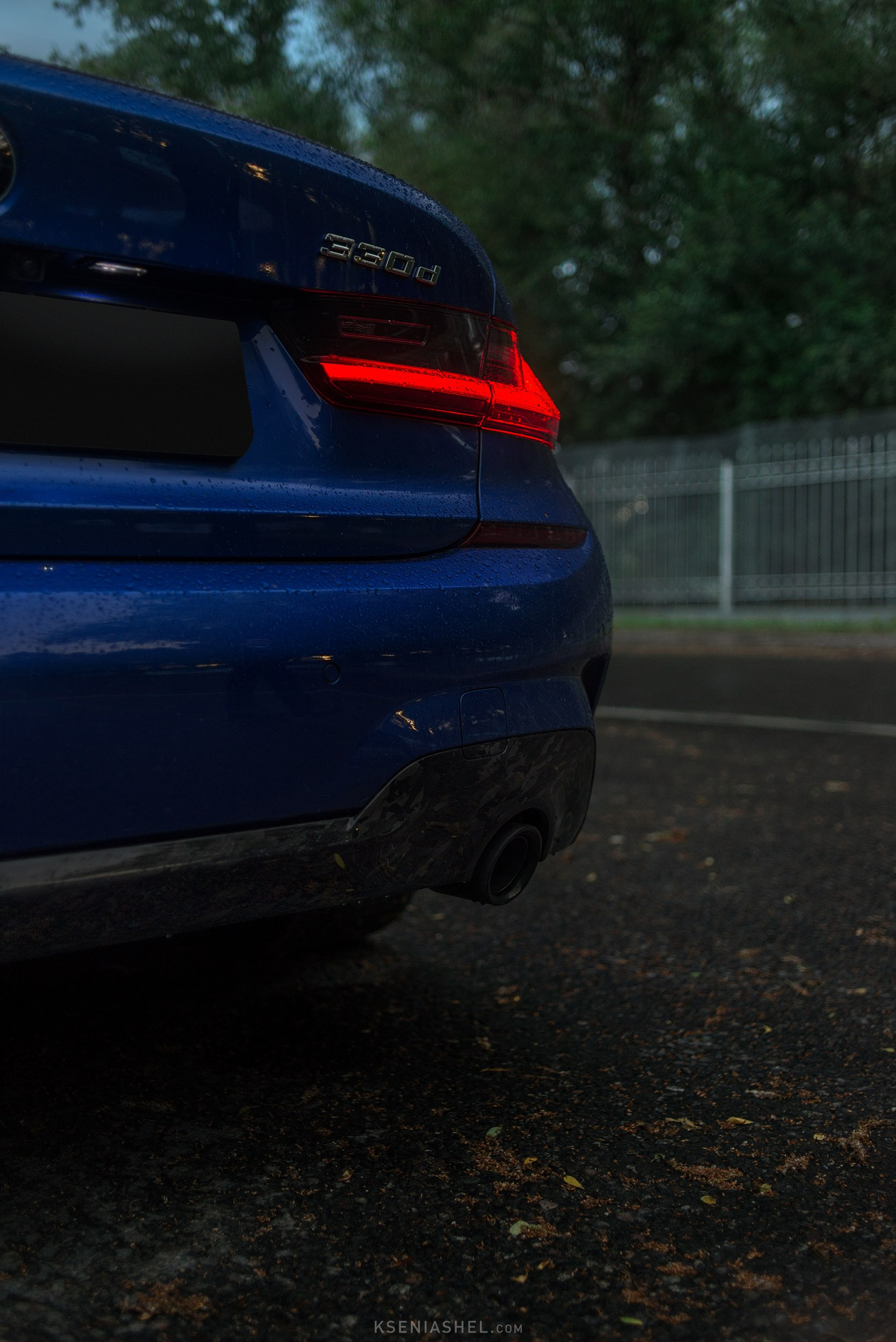 BMW 330d. Автомобильный фотограф Ксения Шел