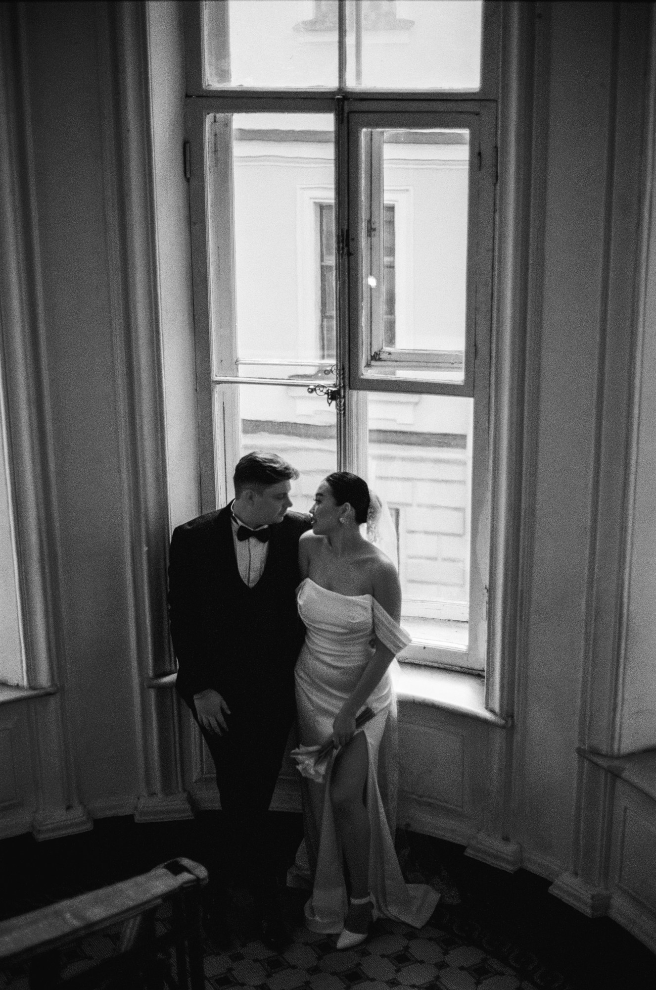 Сентиментальная свадебная фотография