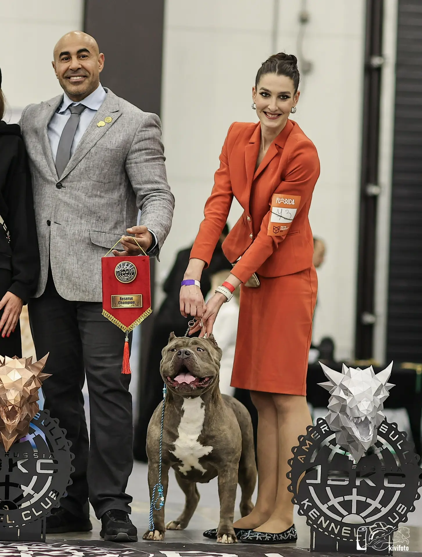 Участие в выставках. Американские булли XL в г. Калининград. Питомник Great Bully UNIVERSE