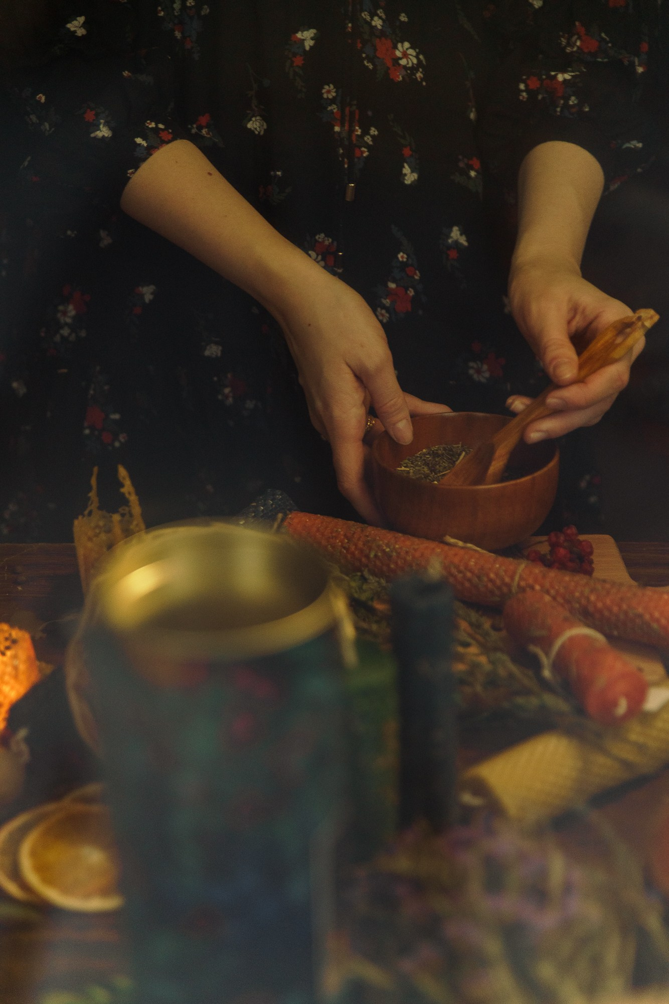 Свечи из вощины для практик