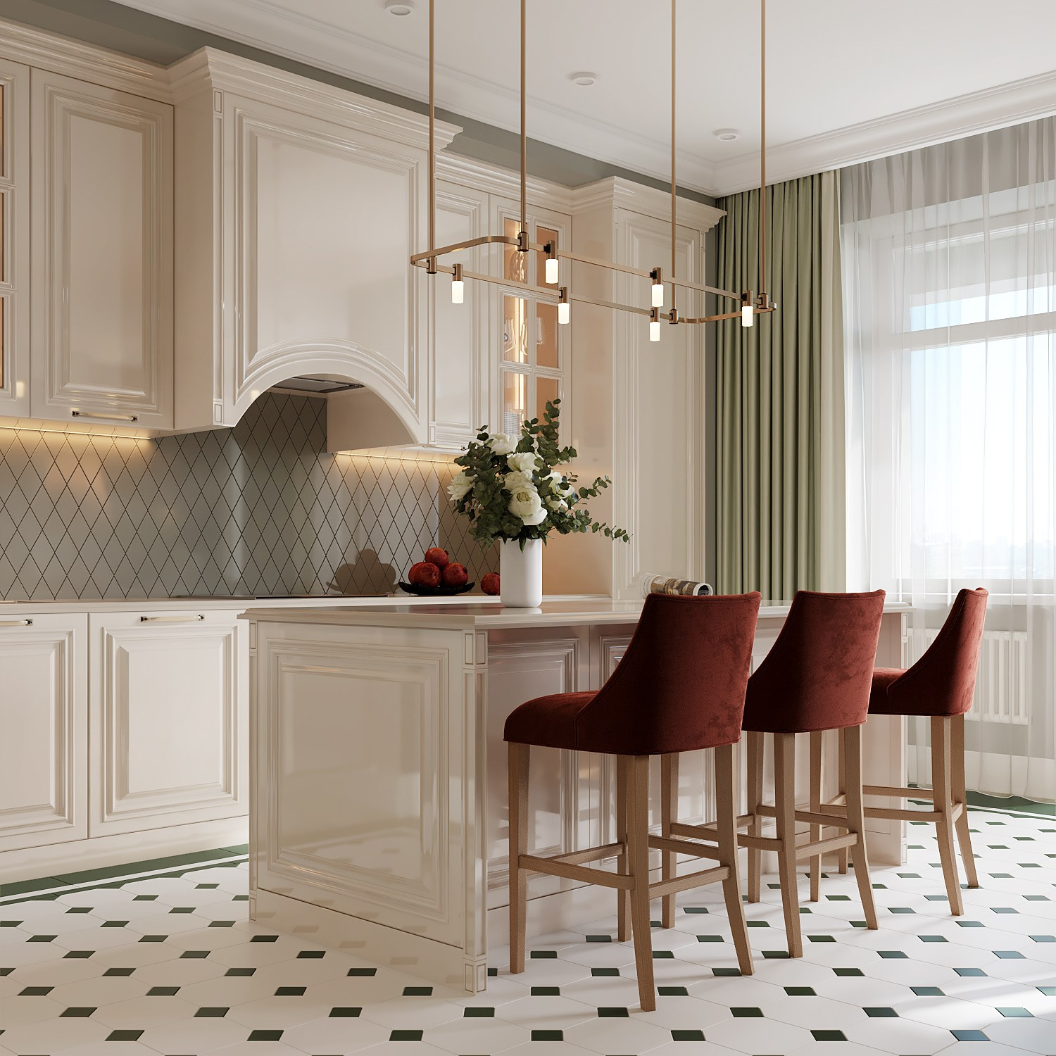 ЖК Мичуринский. Дизайн интерьера в Москве