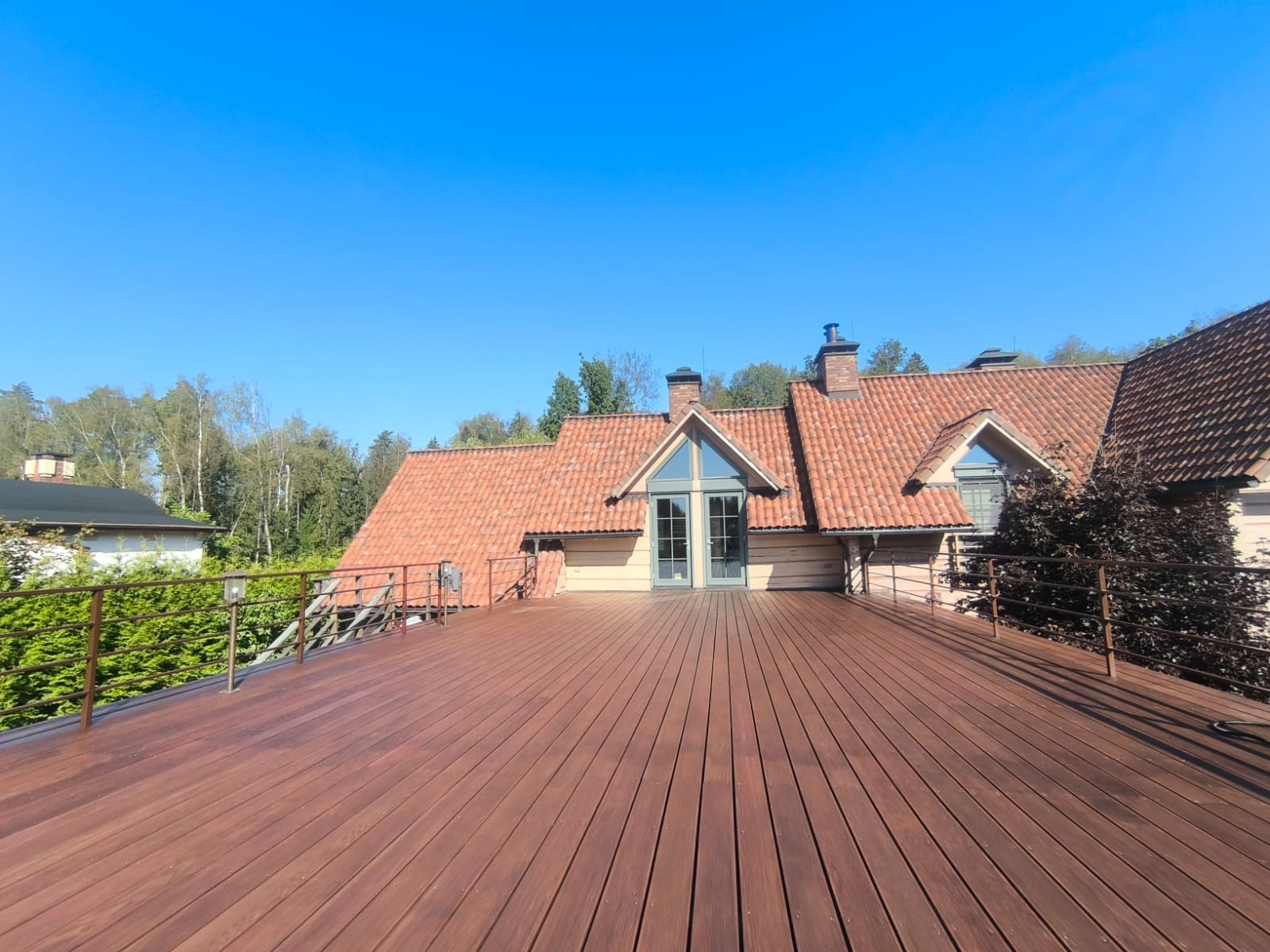 Объект МД-013 КП Графские пруды (полный ремонт террасы). Строительная компания «Милый дом» МД. Москва и Московская область