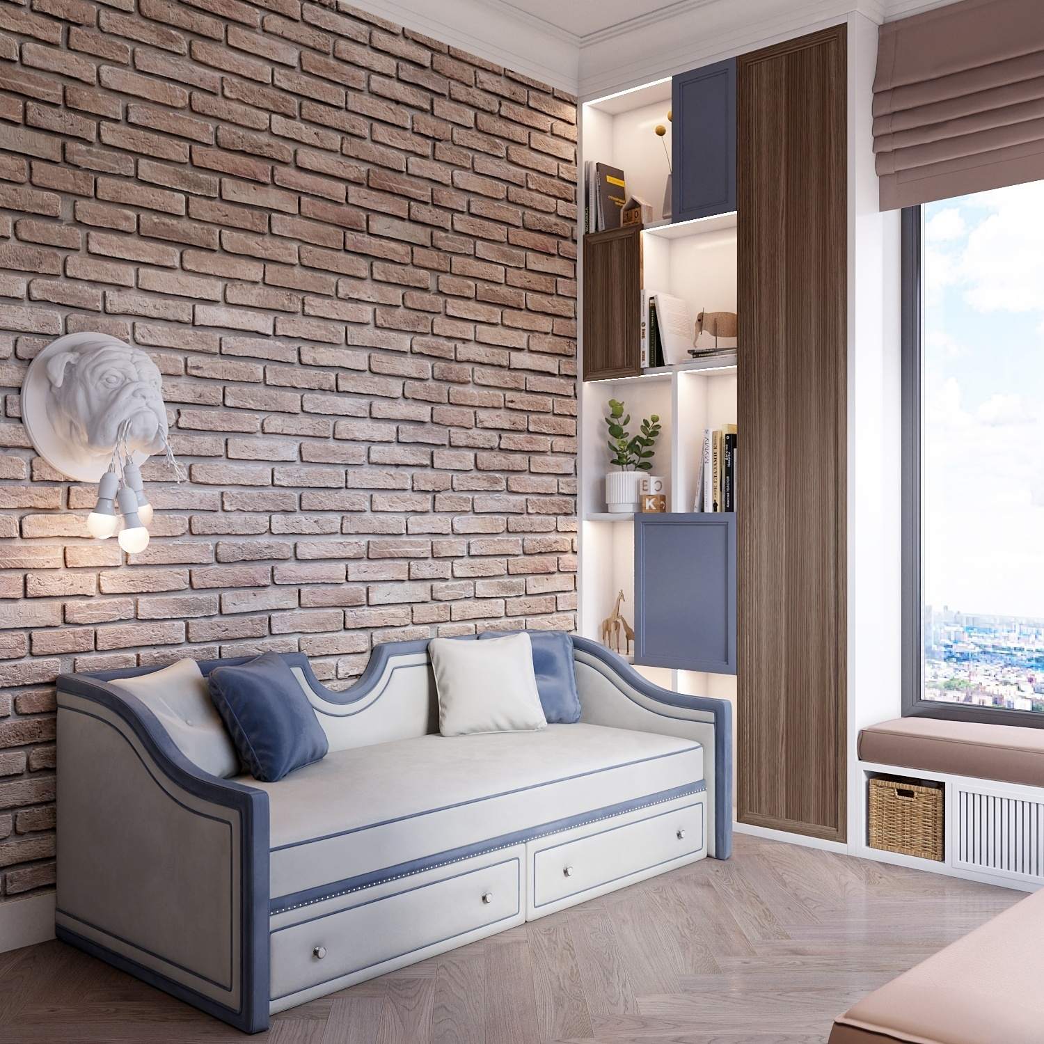 Дизайн детской для мальчика