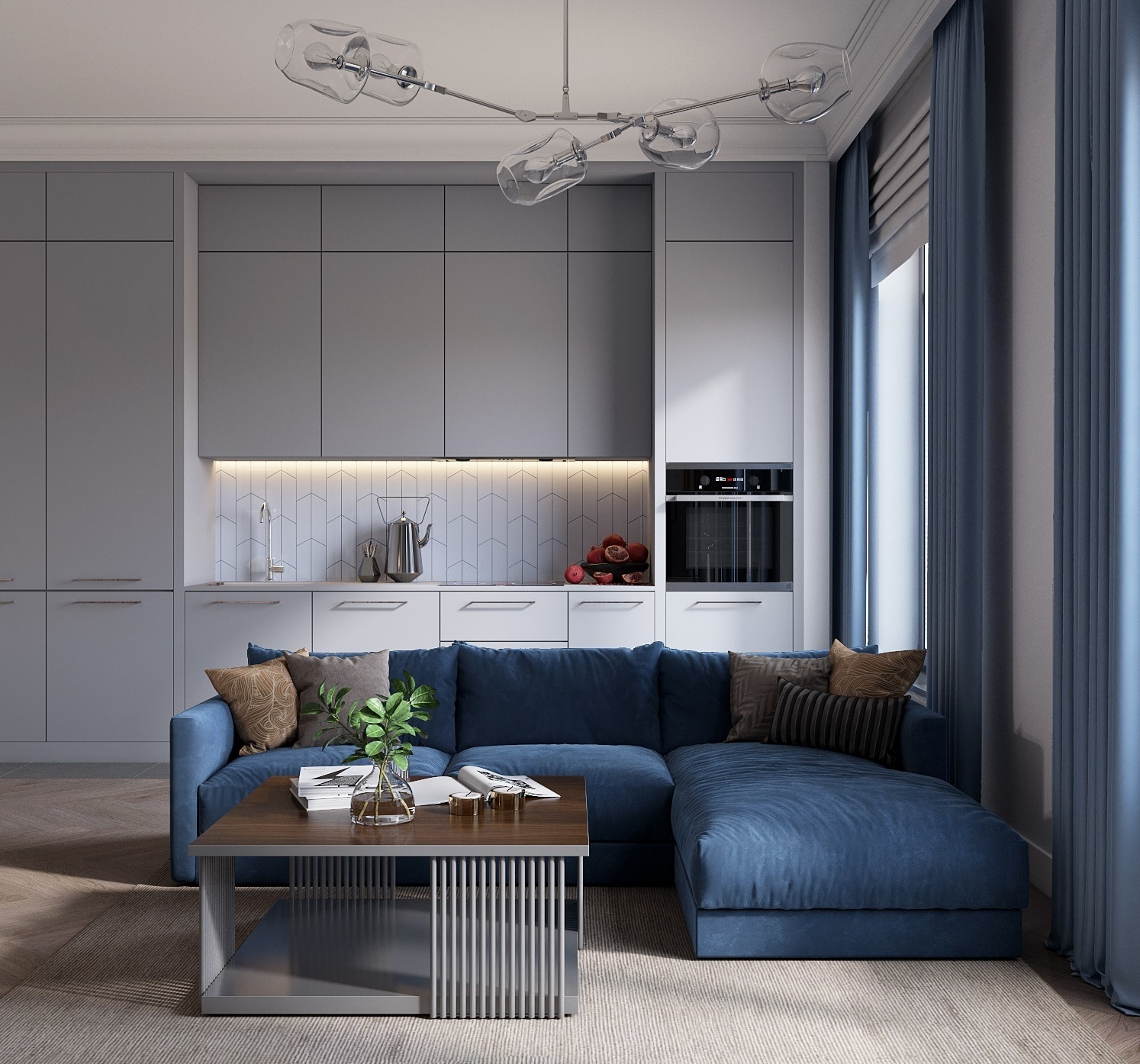 Дизайн квартиры в ЖК Прайм тайм