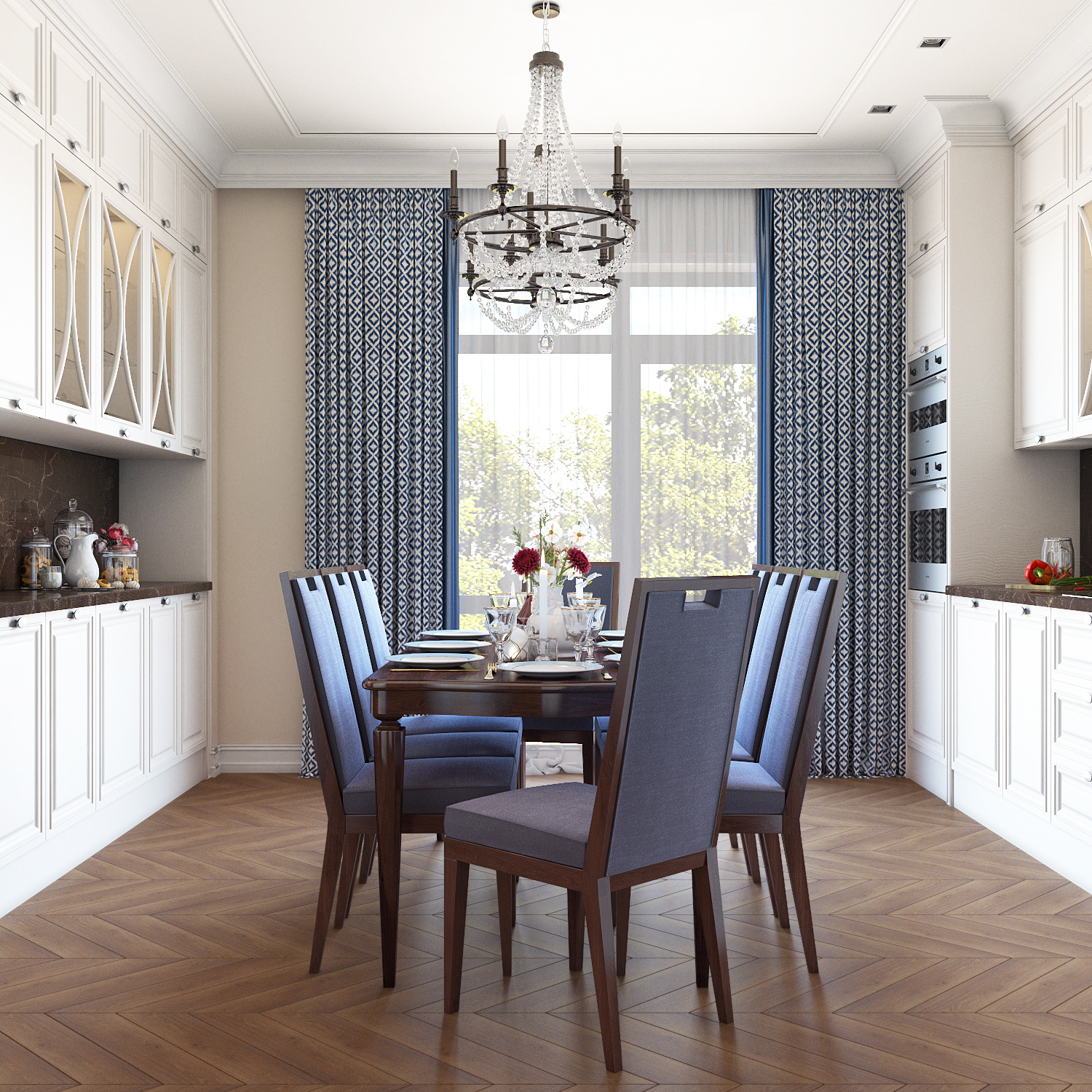 Дизайн кухни, Монтевиль