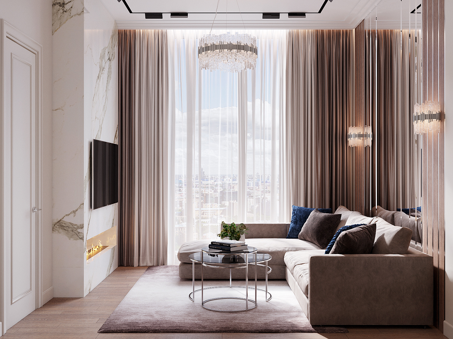 Дизайн квартиры в ЖК Зиларт