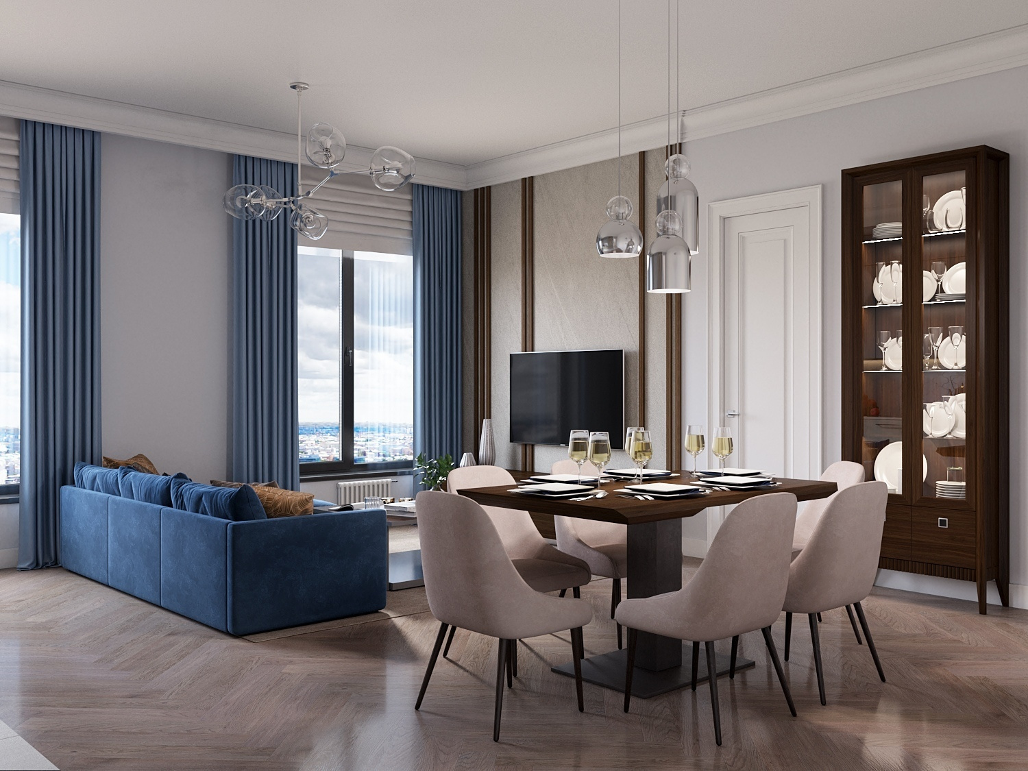 Дизайн интерьеров в ЖК Черняховского 19