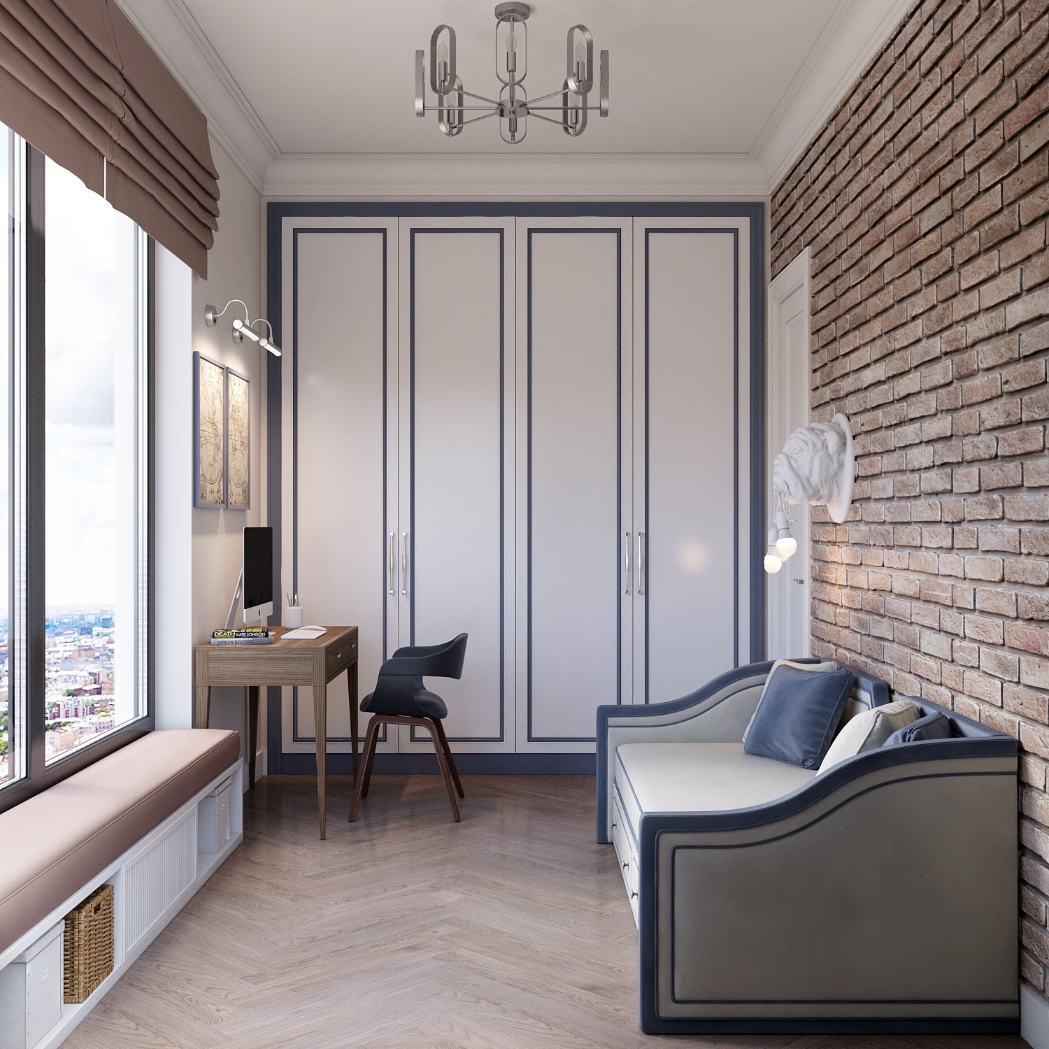 Дизайн небольшой детской комнаты