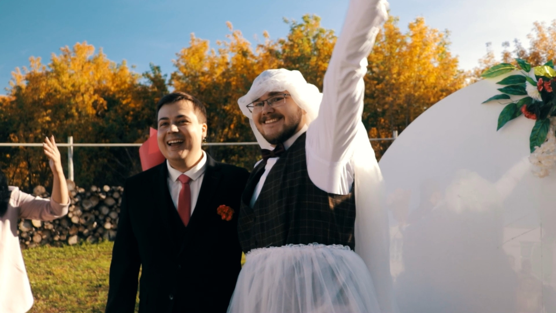 Друг разыграл Жениха на свадьбе переодевшись в невесту