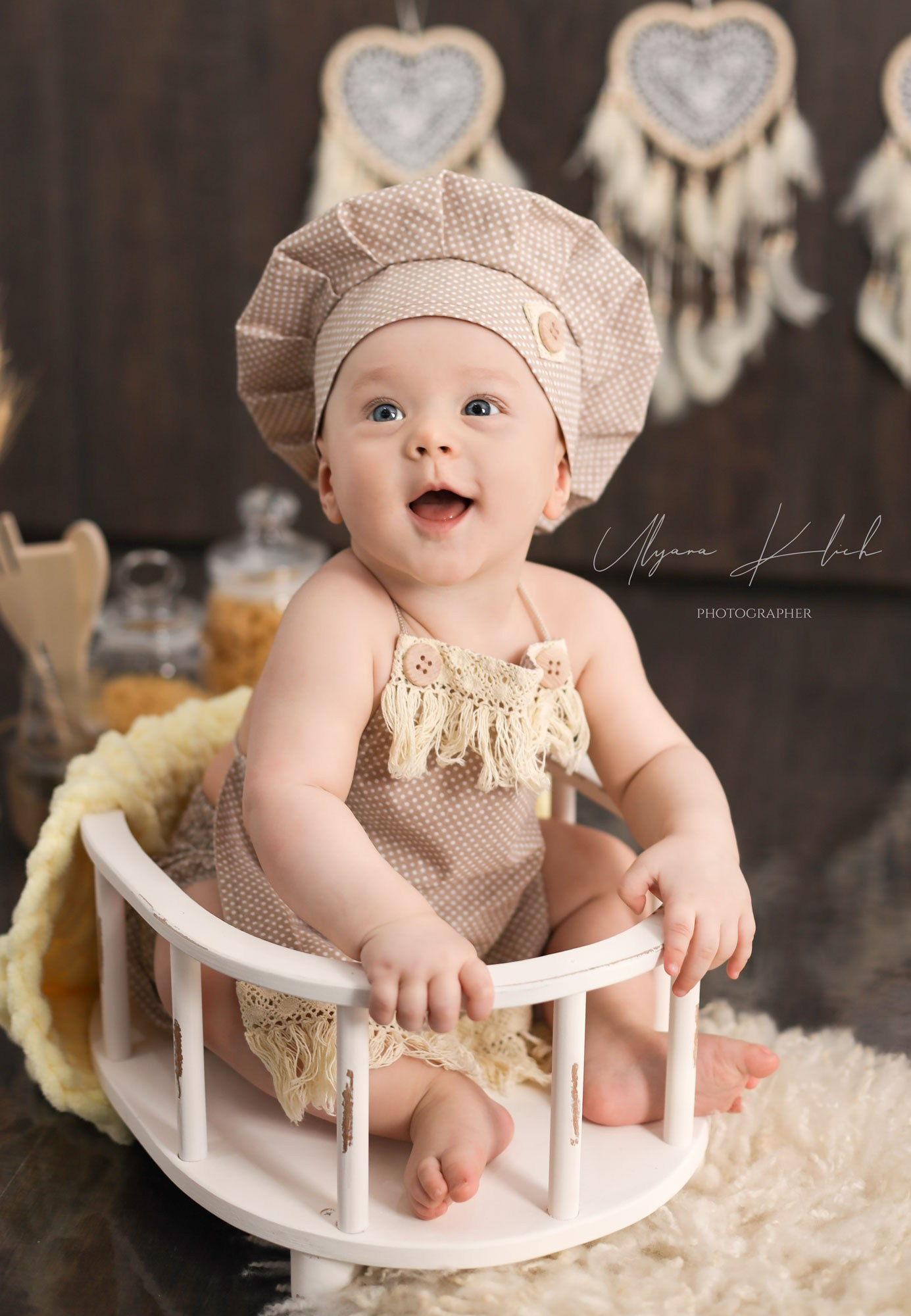 Мой первый годик. Фотограф беременности, новорожденных и детей до года в Астане