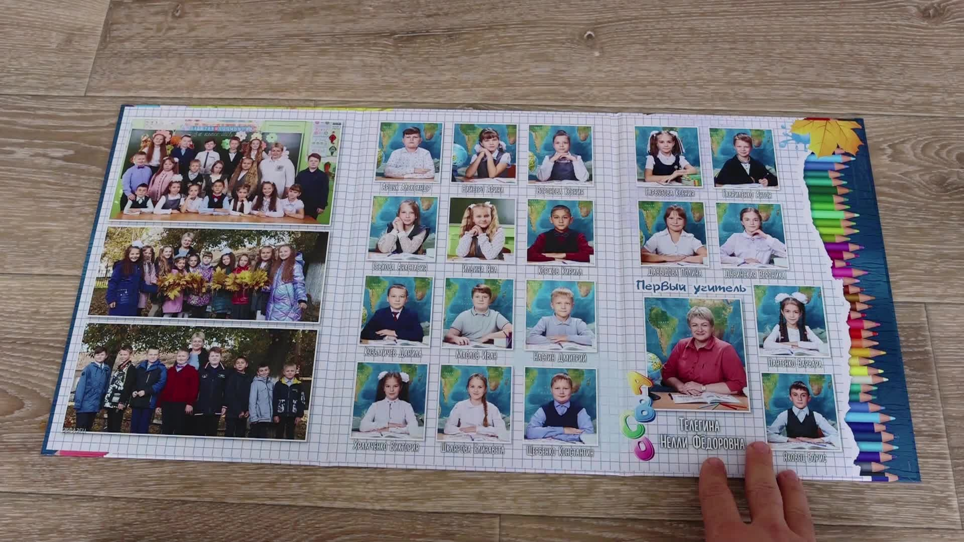 Альбом Трюмо для начальной школы 1. Выпускные альбомы для детского сада и школы в Брянске