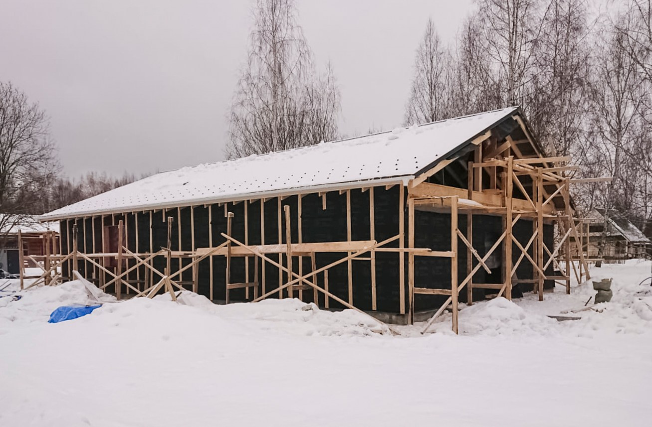 Каркасный дом (Тверская область). Строительство каркасных домов в Москве и МО