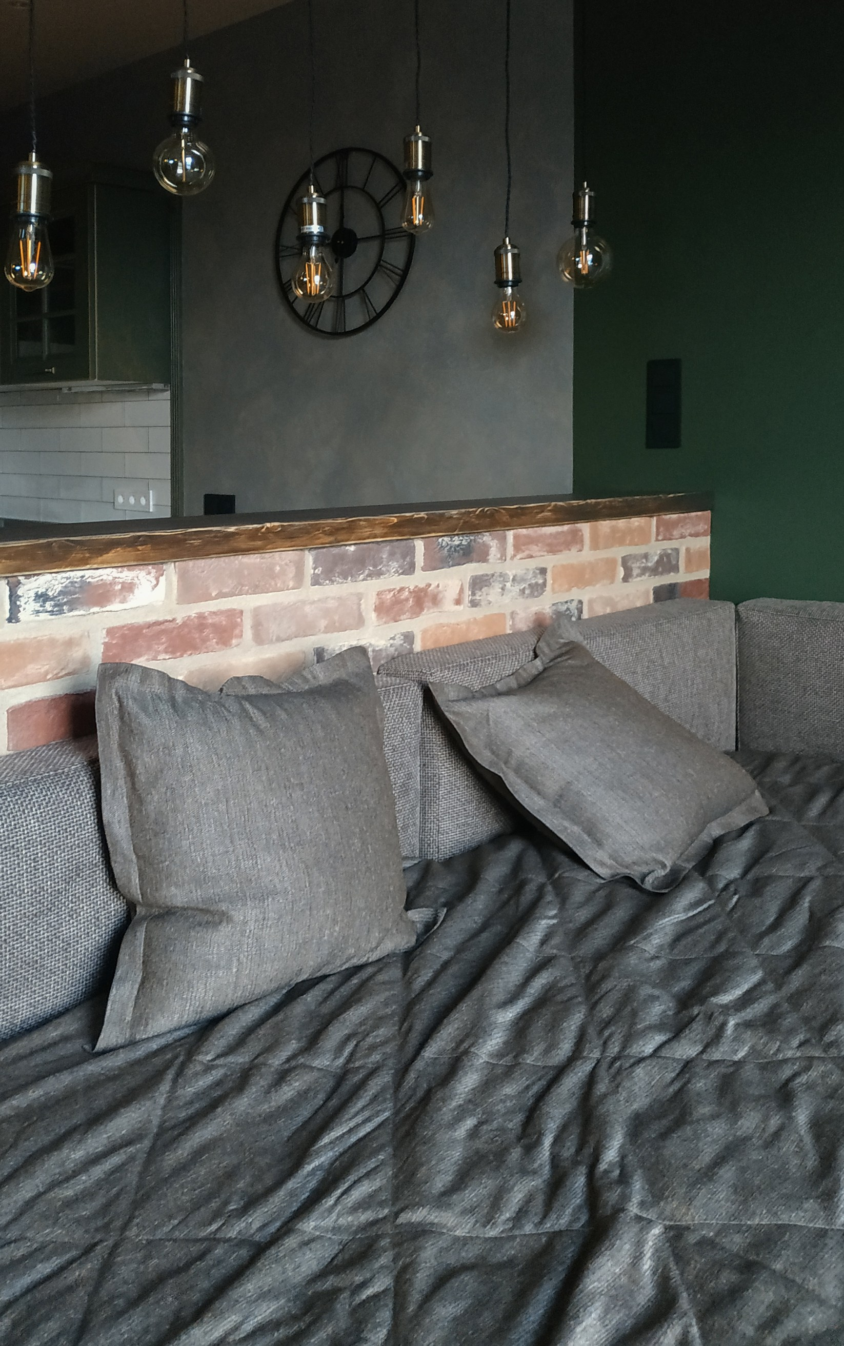 Квартира студия 46 кв. м. / Лофт / МЕСТО СИЛЫ. Дизайн интерьеров в сочетании с дизайн-проектом — лучший результат!