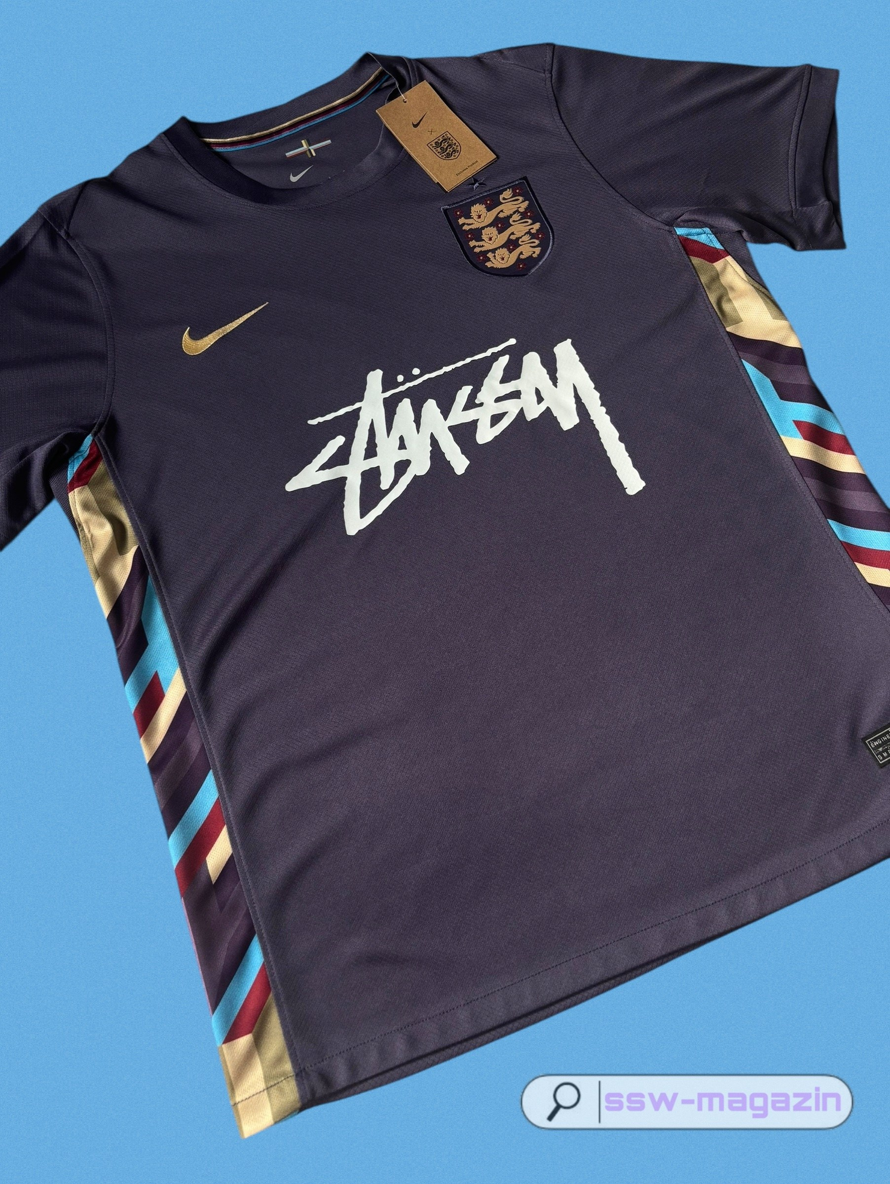 Джерси сборной Англии Stussy 2025-2026 купить. Футбольный магазин — ssw_magazin