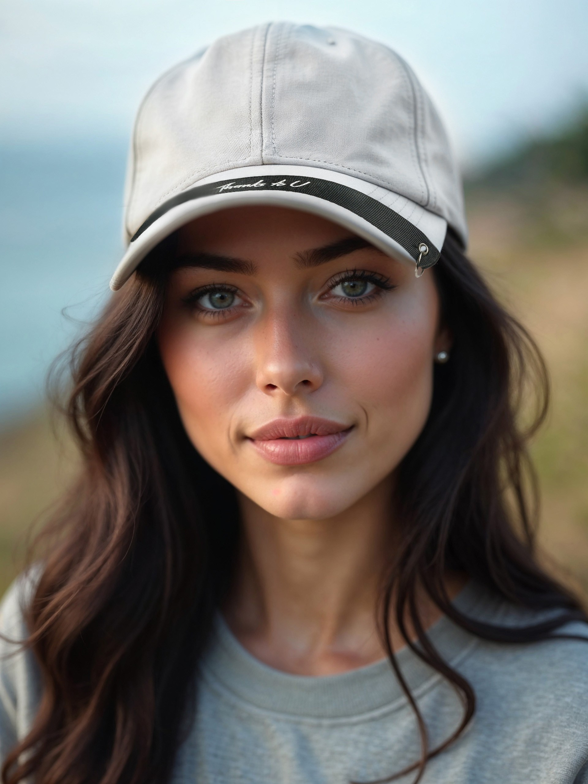 нейросеть картинка с девушкой и товаром