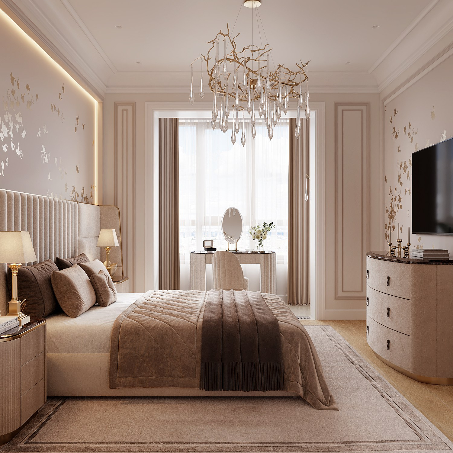 ЖК Сити парк 5. Дизайн интерьера в Москве