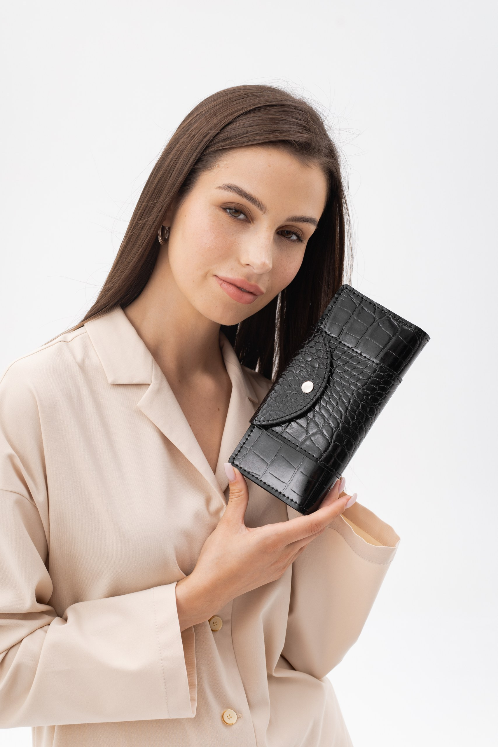 Модель 4КС04. Бренд Alligatore Biaco — это изящные изделия из натуральной кожи