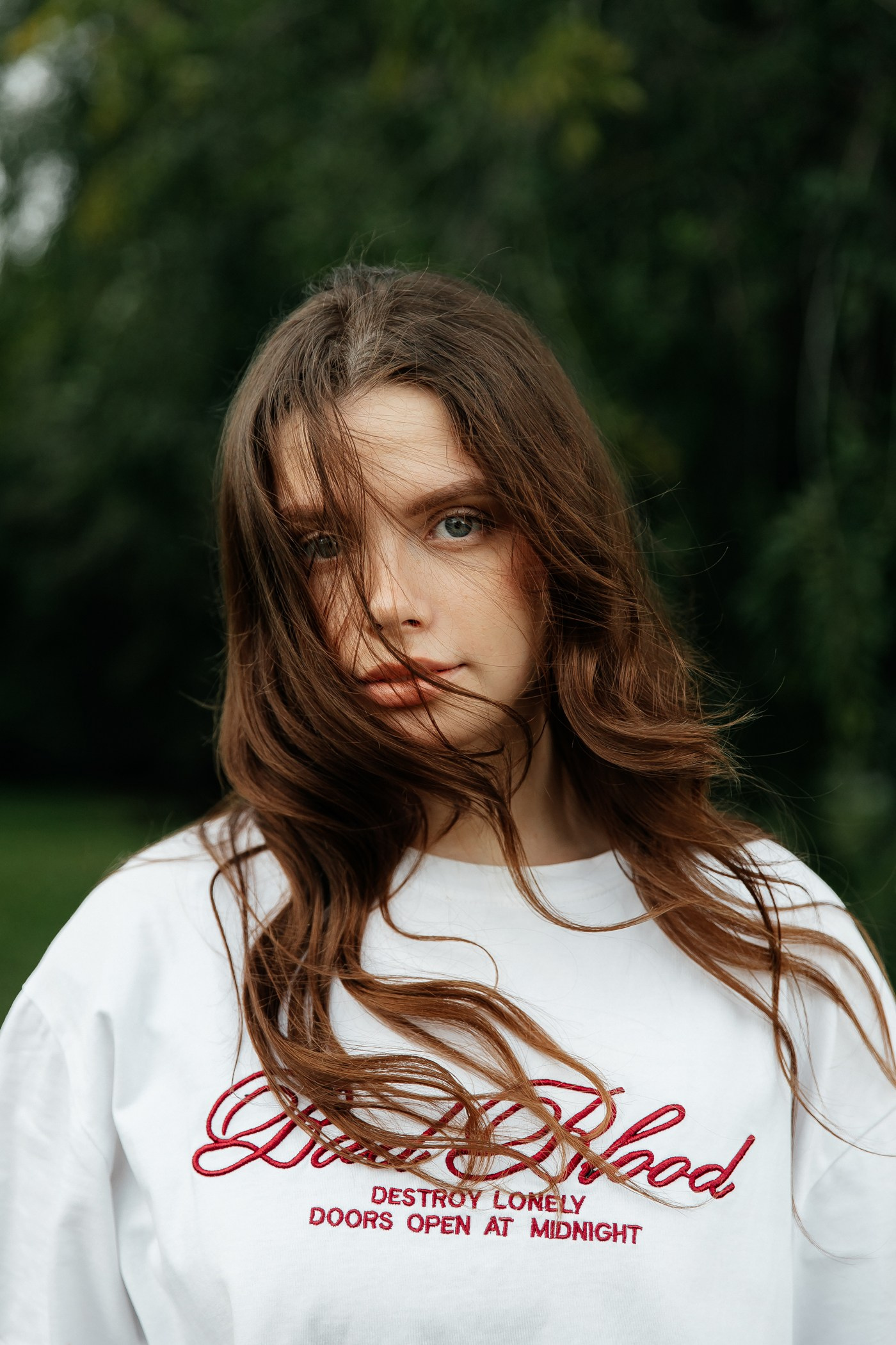 Портретная фотосессия в городе для Ксении — фотопрогулка