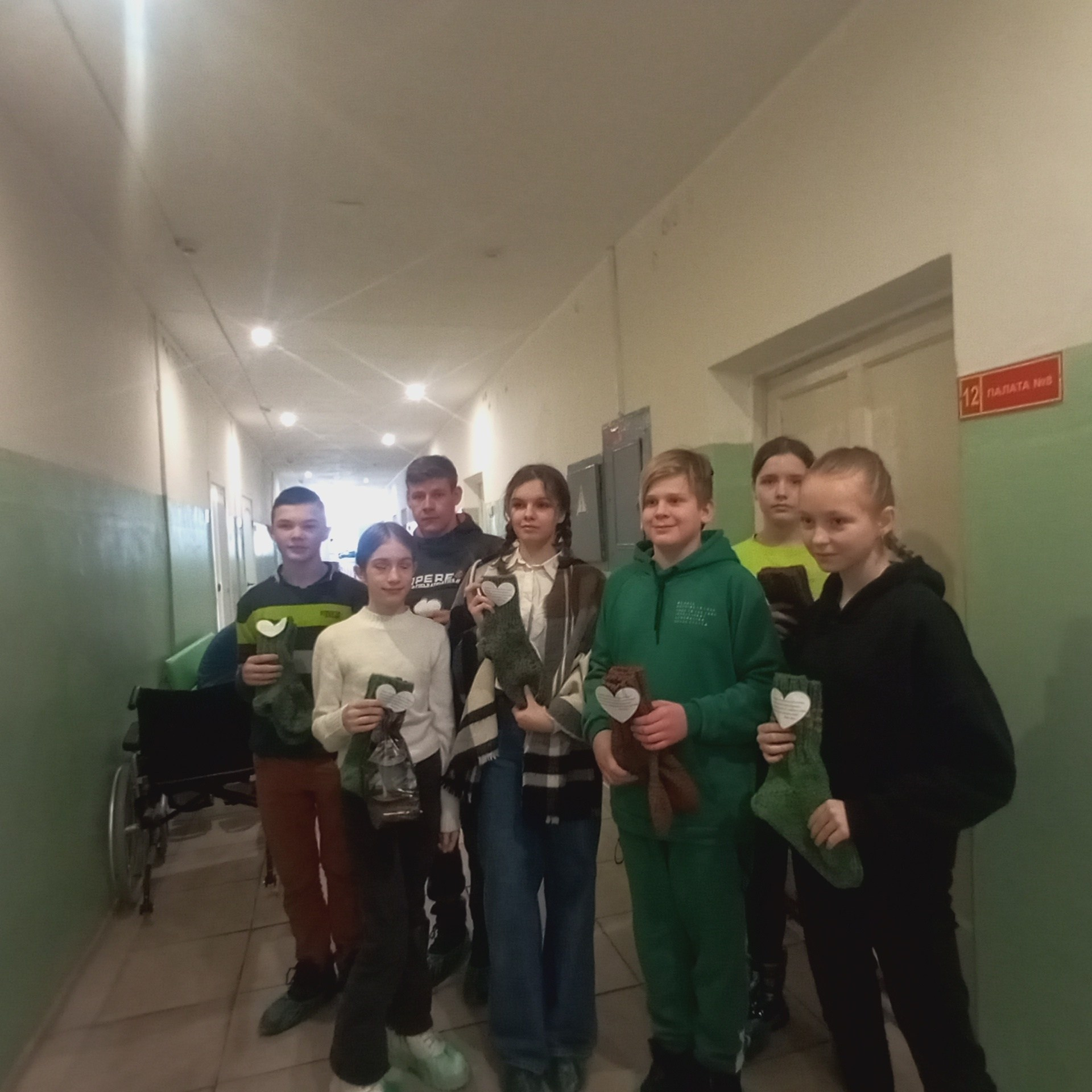 Праздничный концерт для раненых госпиталя п.Мулино. НРОО КЦ "Собаковод"